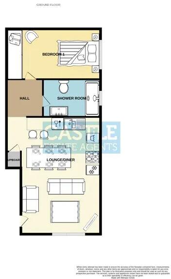 Glendale Gardens, Leigh on sea, Leigh on sea,  floorplan