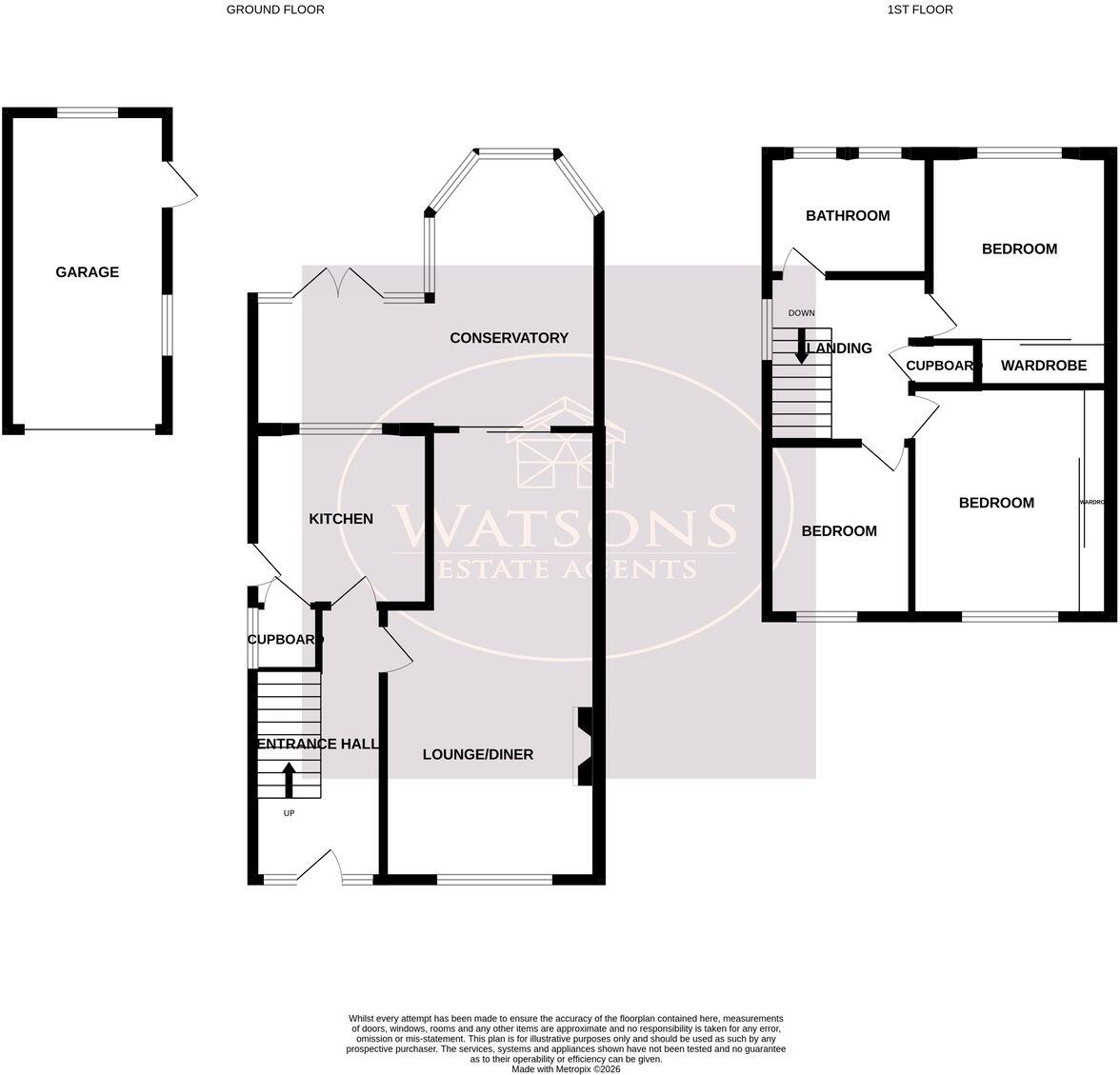Polperro Way, Hucknall, Nottingham, NG15 floorplan