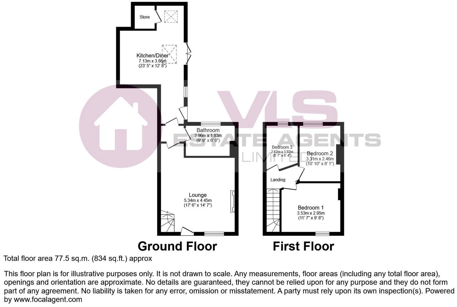 Clifton Road, Shefford, SG17 5AN floorplan