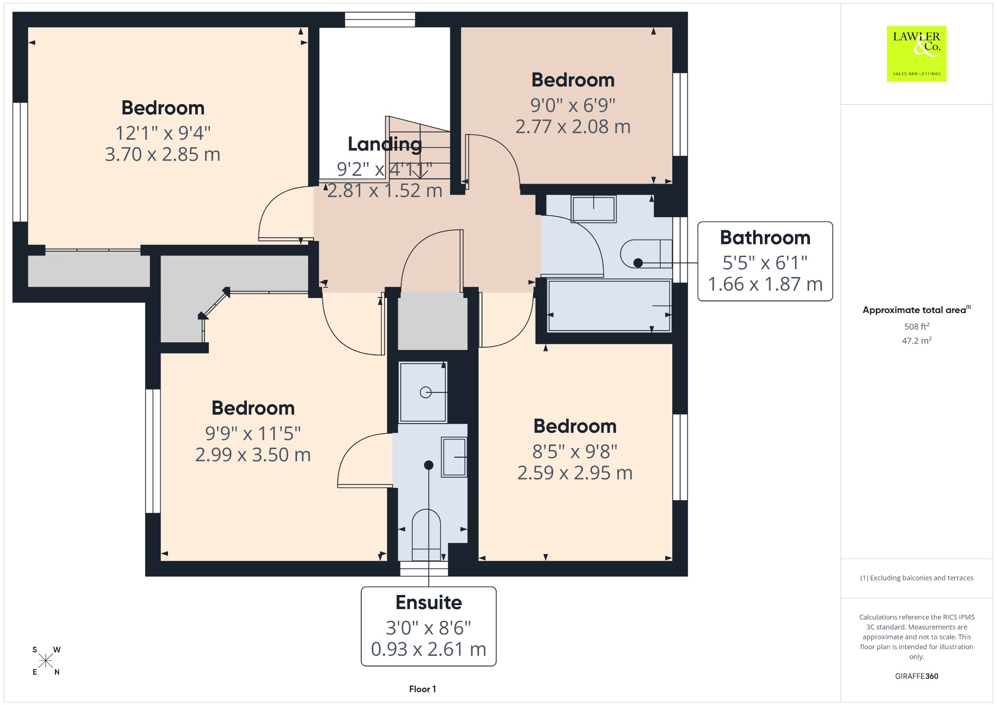 Woodbury Crescent, Dukinfield, SK16 4HP floorplan