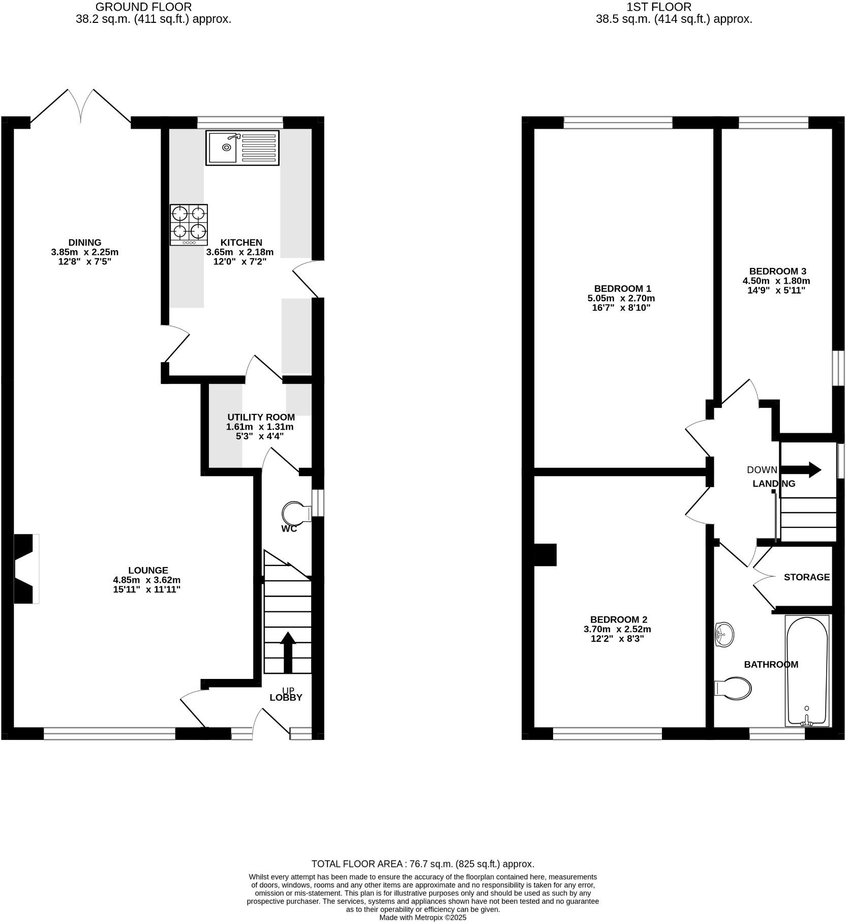 Lower House Walk, Bromley Cross, Bolton, BL7 9 floorplan