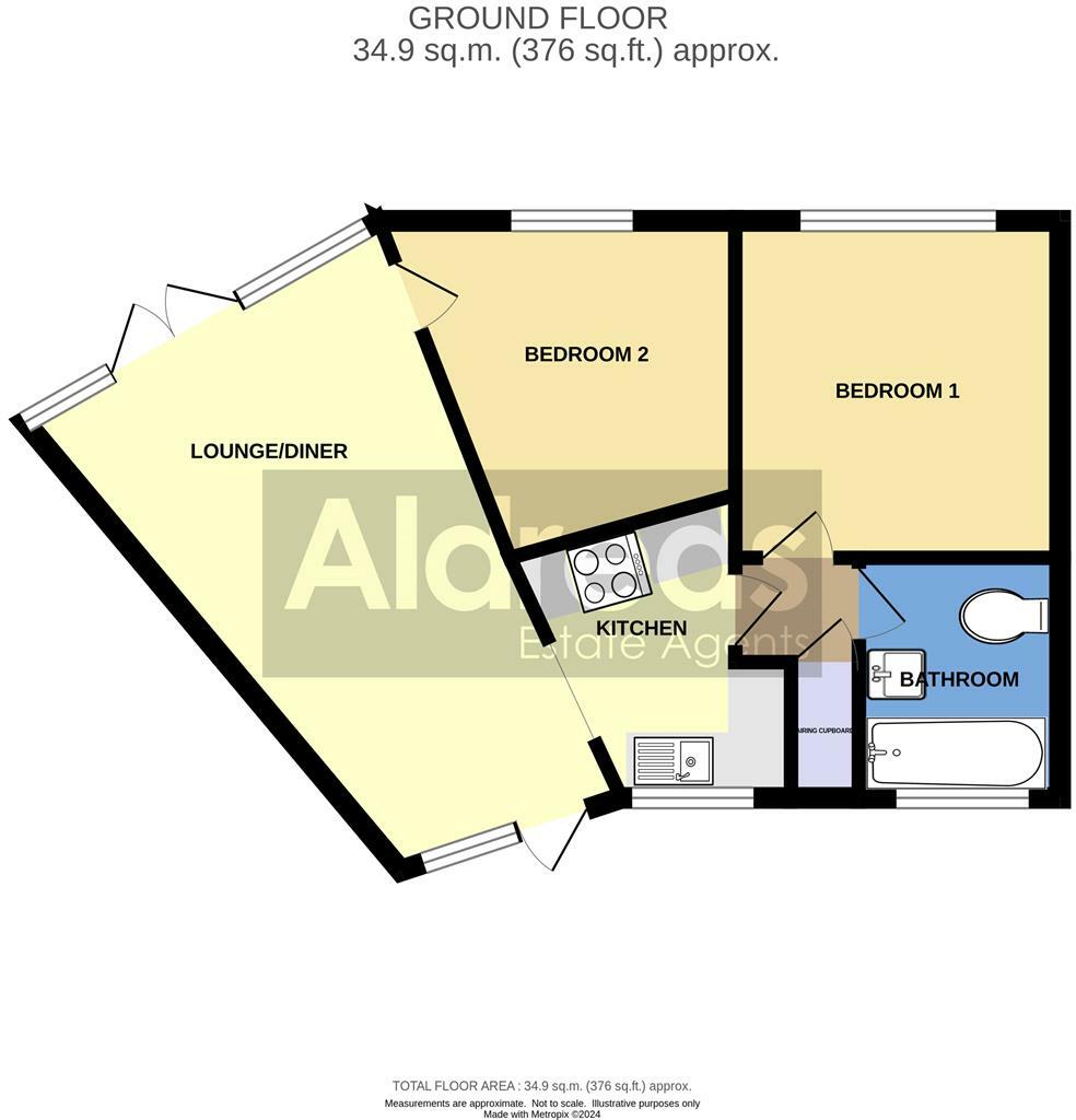 Edward Road, Winterton-On-Sea, Great Yarmouth floorplan