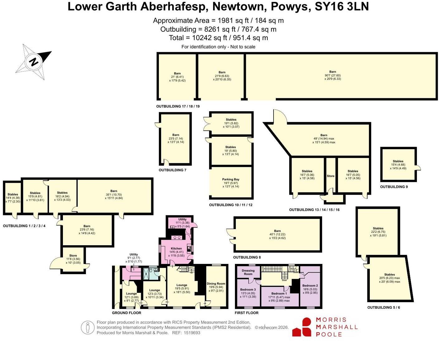 Aberhafesp, Newtown, Powys, SY16 floorplan