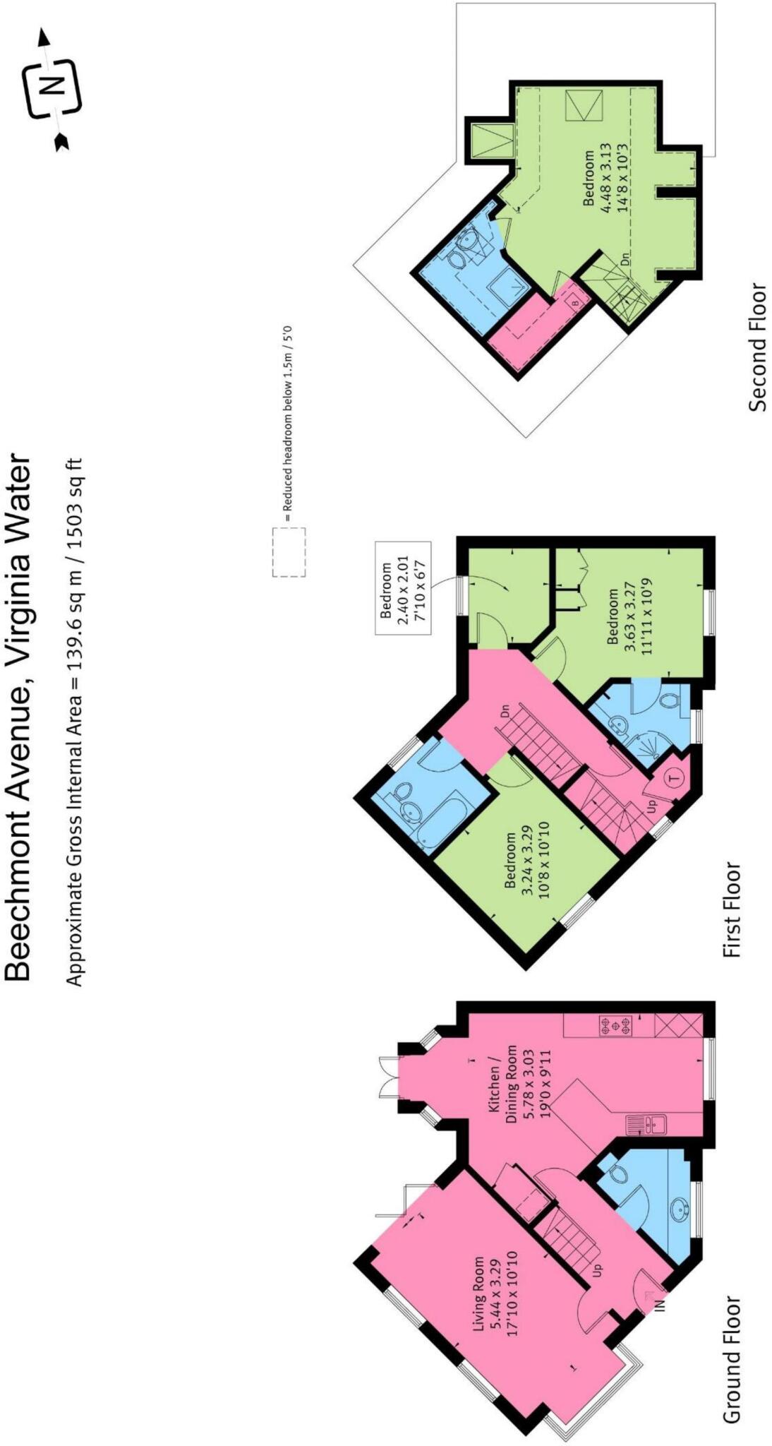 Beechmont Avenue, Virginia Water, Surrey, GU25 floorplan