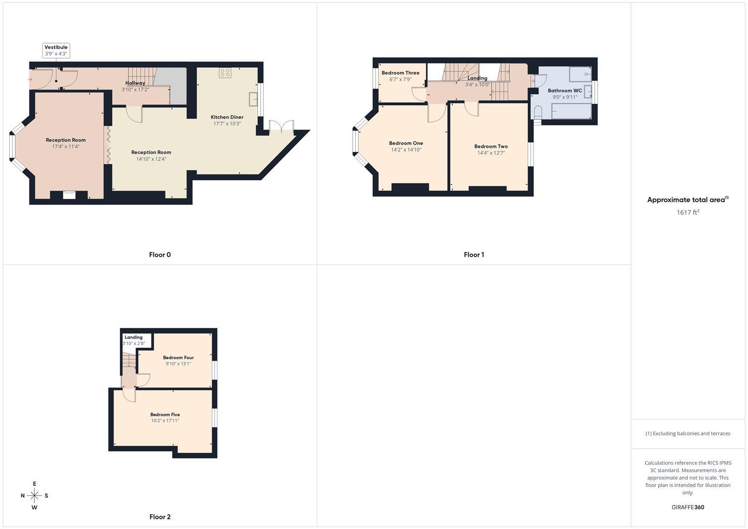 Cleveland Road, North Shields floorplan