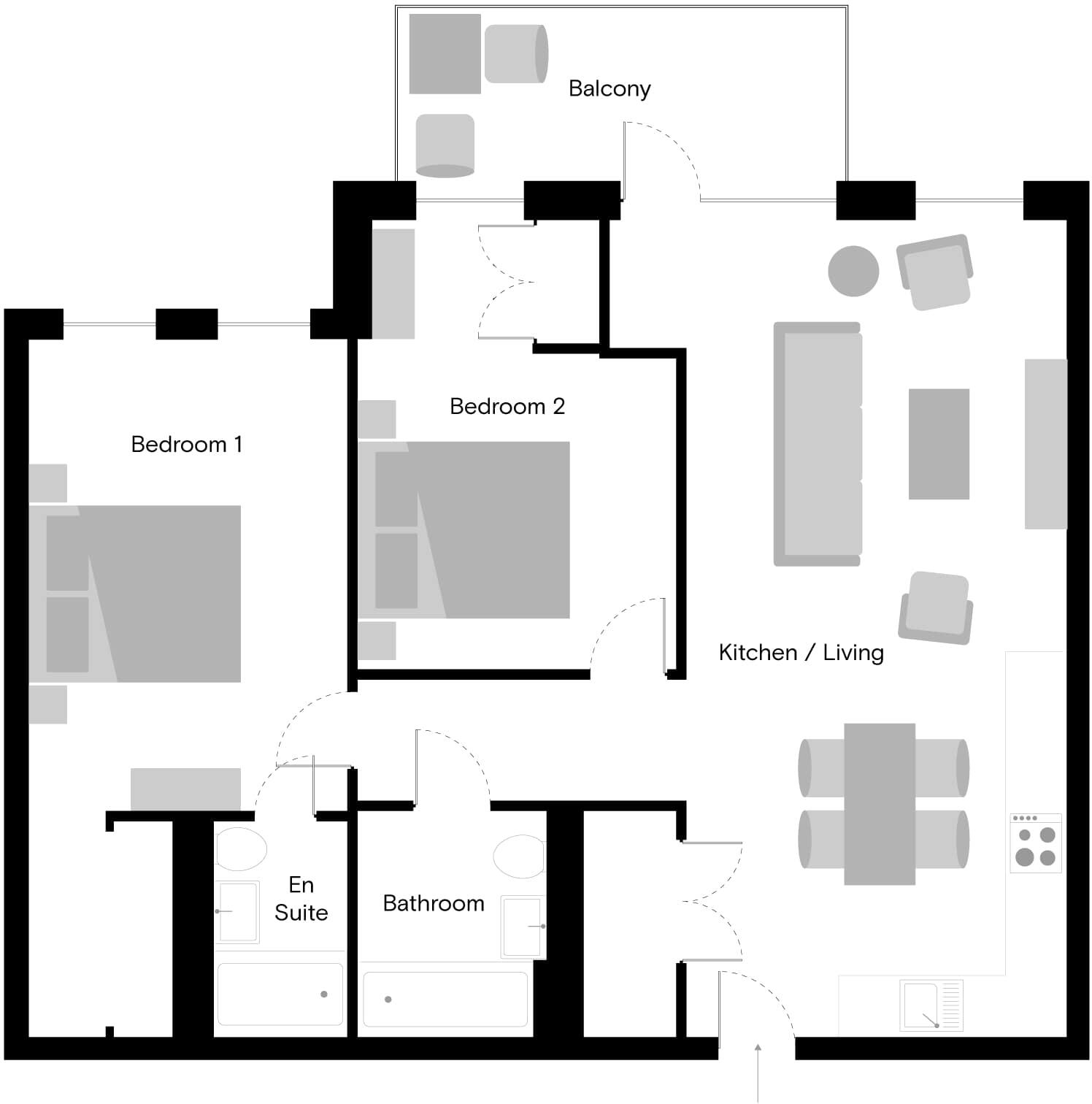 Gessner Apartments, Watermead Way, Tottenham Hale, N17 9QZ floorplan