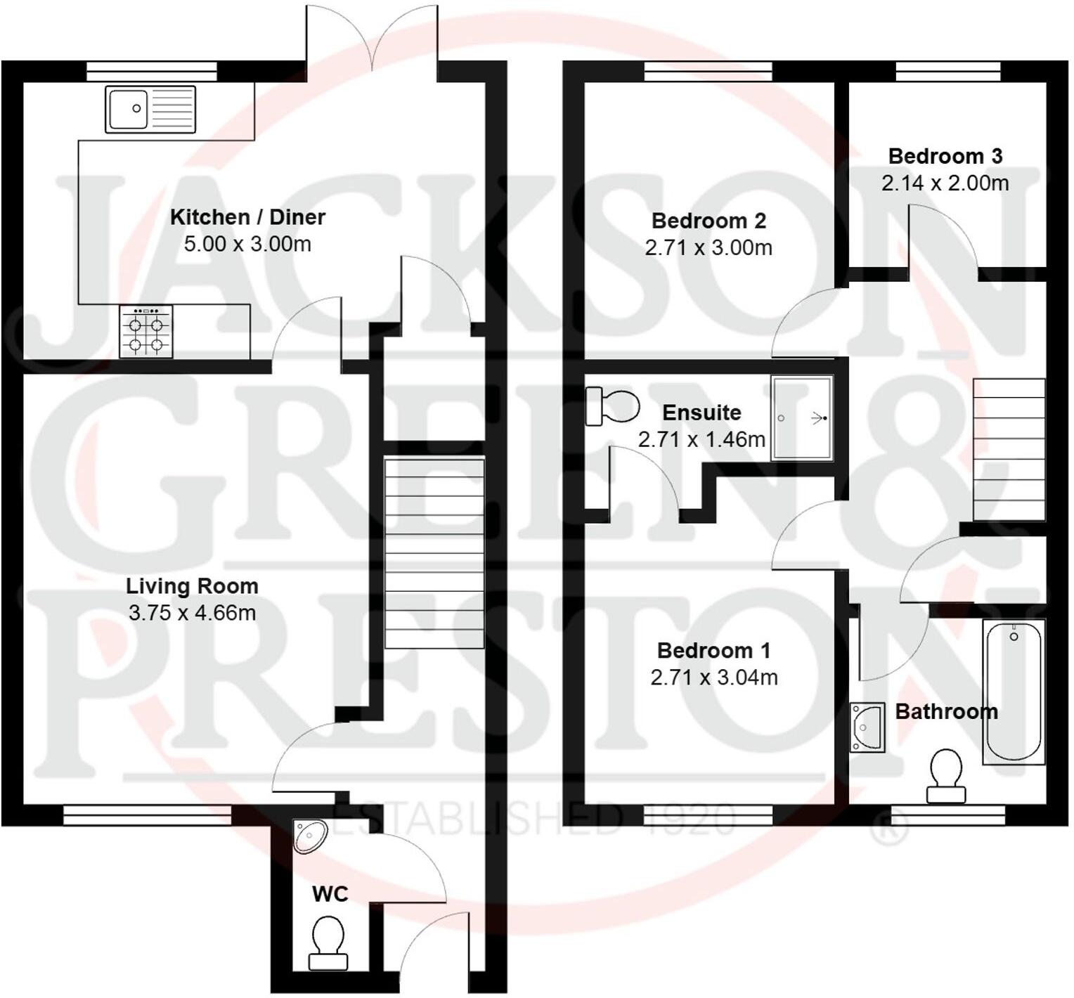 Caspian Crescent, Scartho Top, DN33 floorplan
