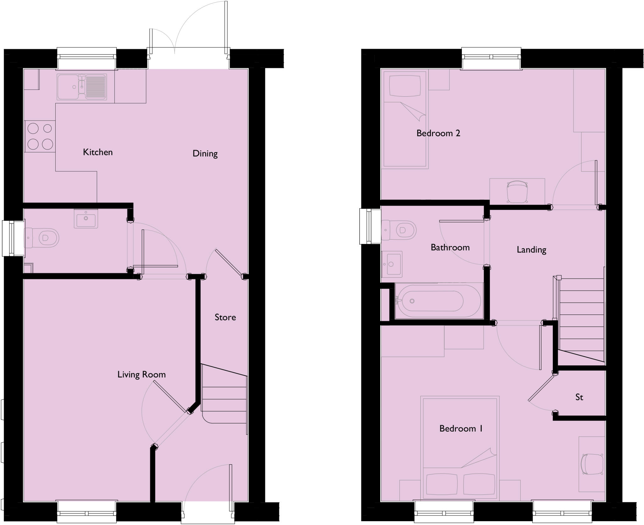 Doncaster Road, Thrybergh, Rotherham, South Yorkshire, S65 floorplan