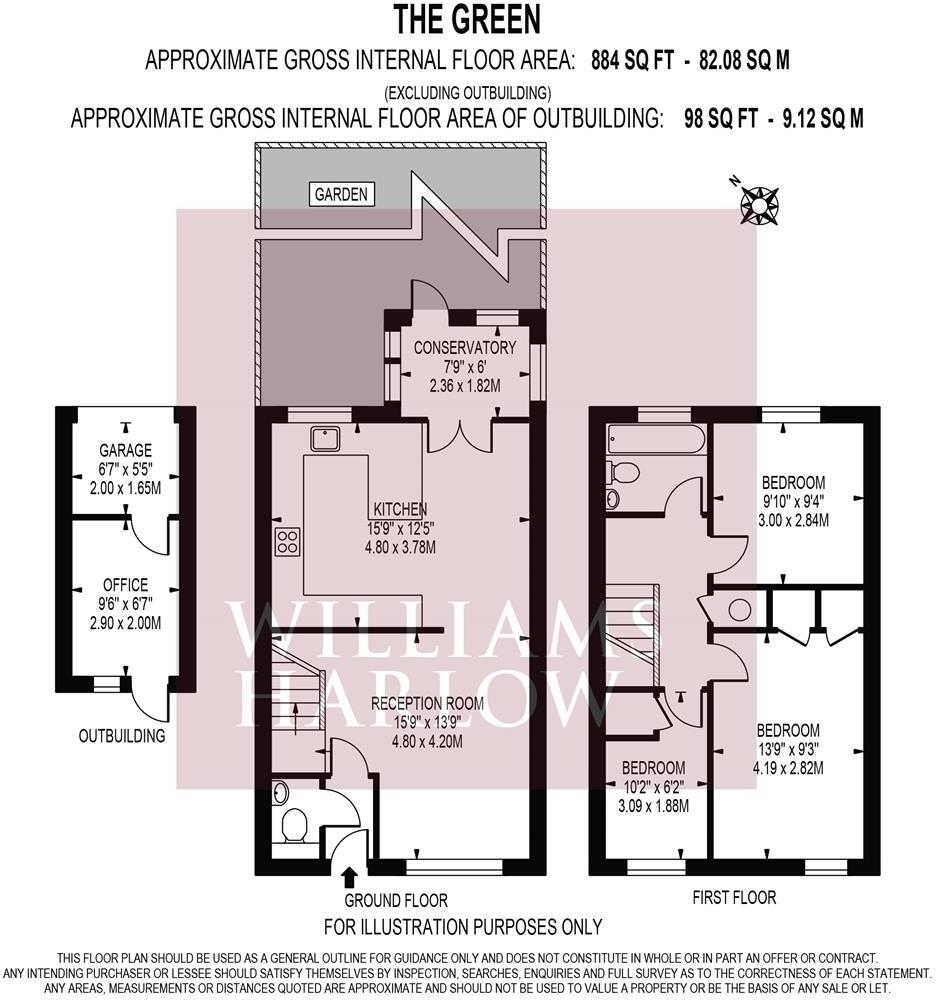 The Green, Burgh Heath, Tadworth floorplan