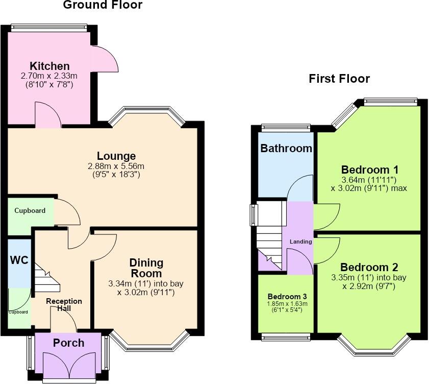 Sandringham Road, Great Barr, Birmingham, B42 1PZ floorplan