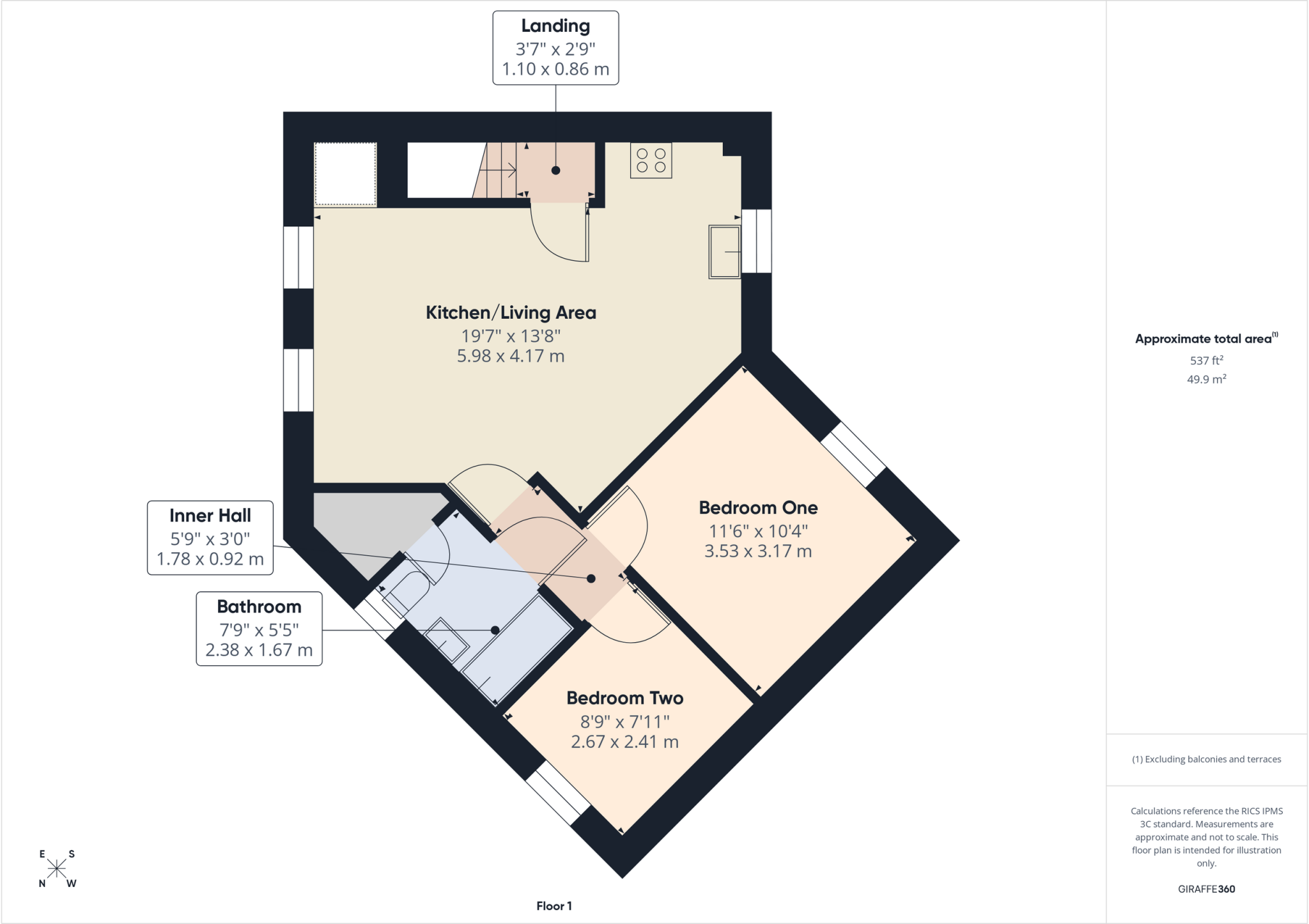 Earls Drive, Stenson Fields floorplan