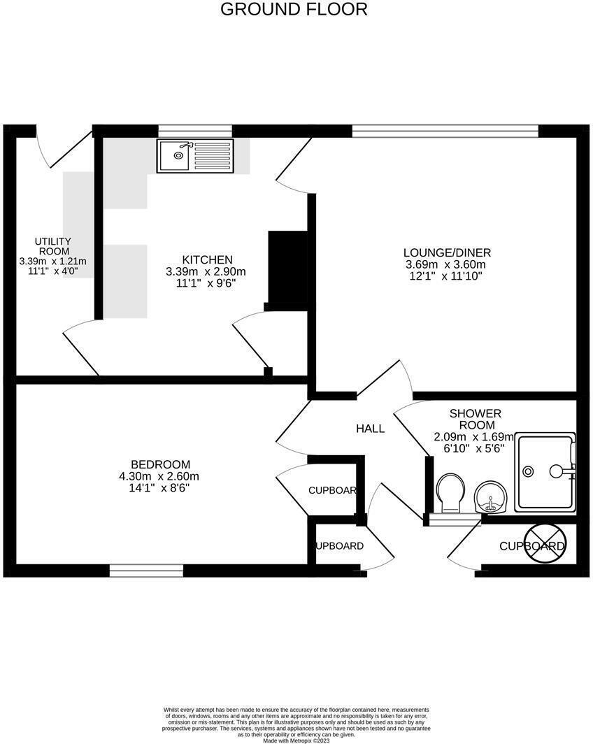 Glebe Place, Ruan Minor, Cornwall floorplan