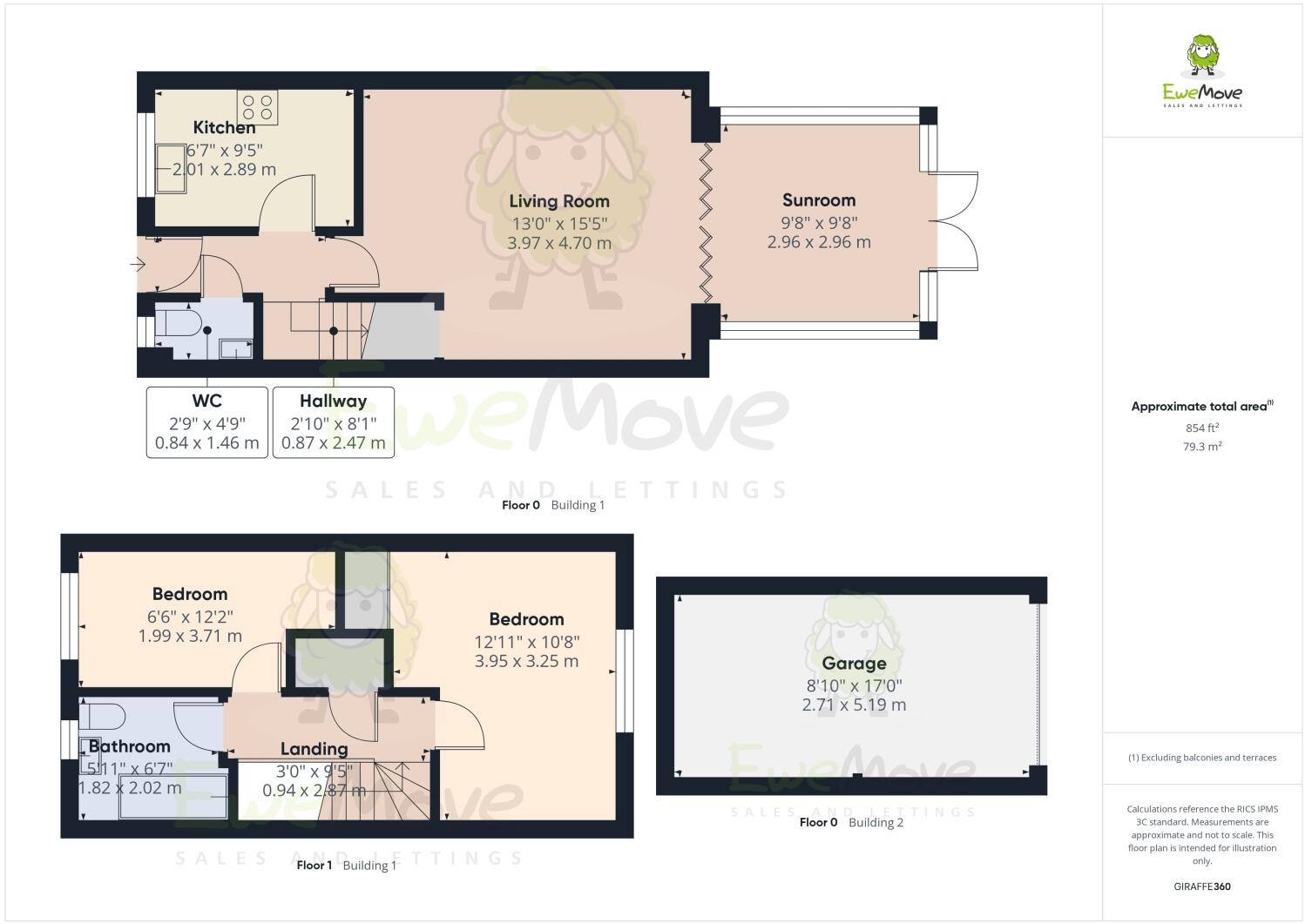 St. Barbaras Close, Bramley, Tadley, Hampshire, RG26 floorplan