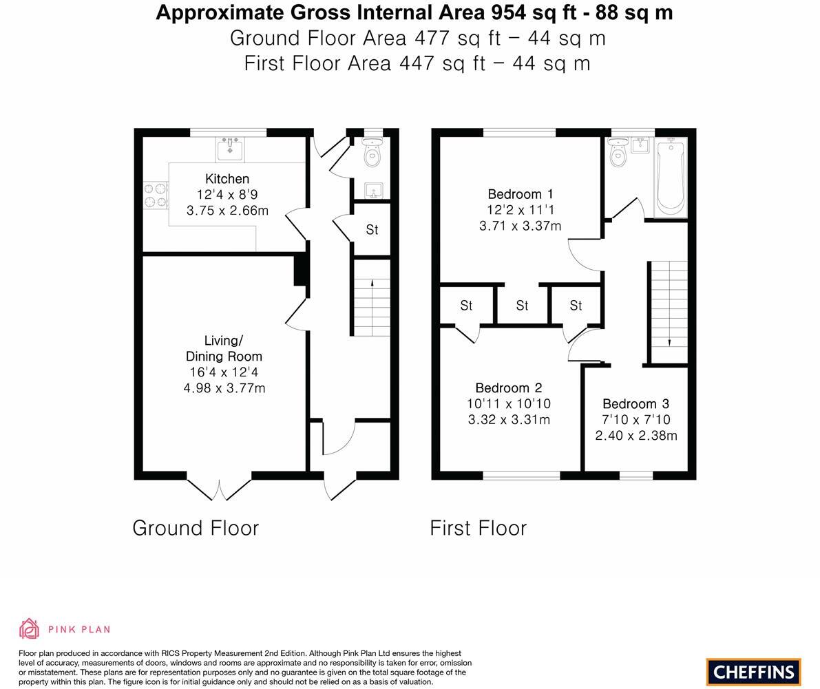 Cambridge Close, Haverhill floorplan