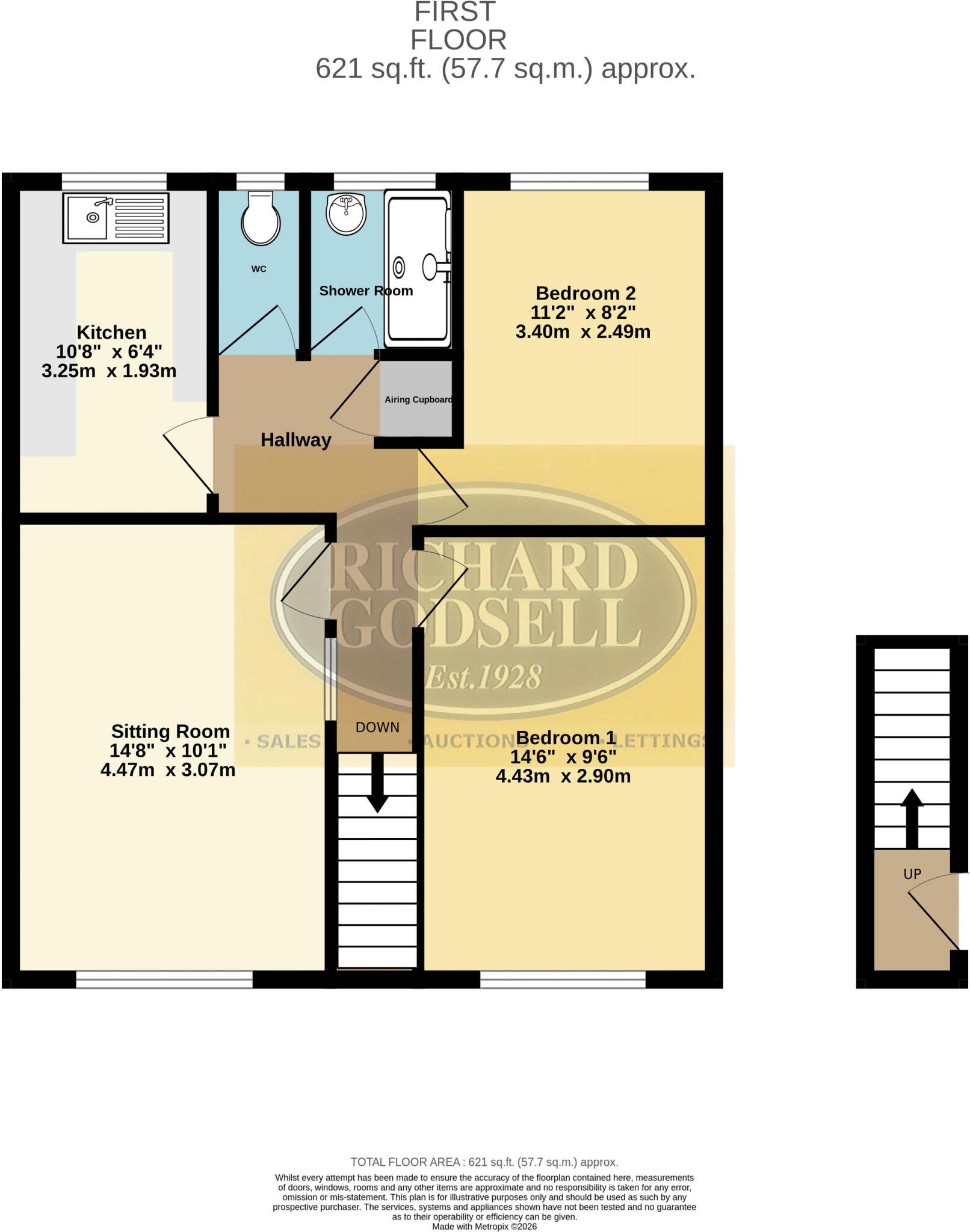 Burton, Christchurch floorplan
