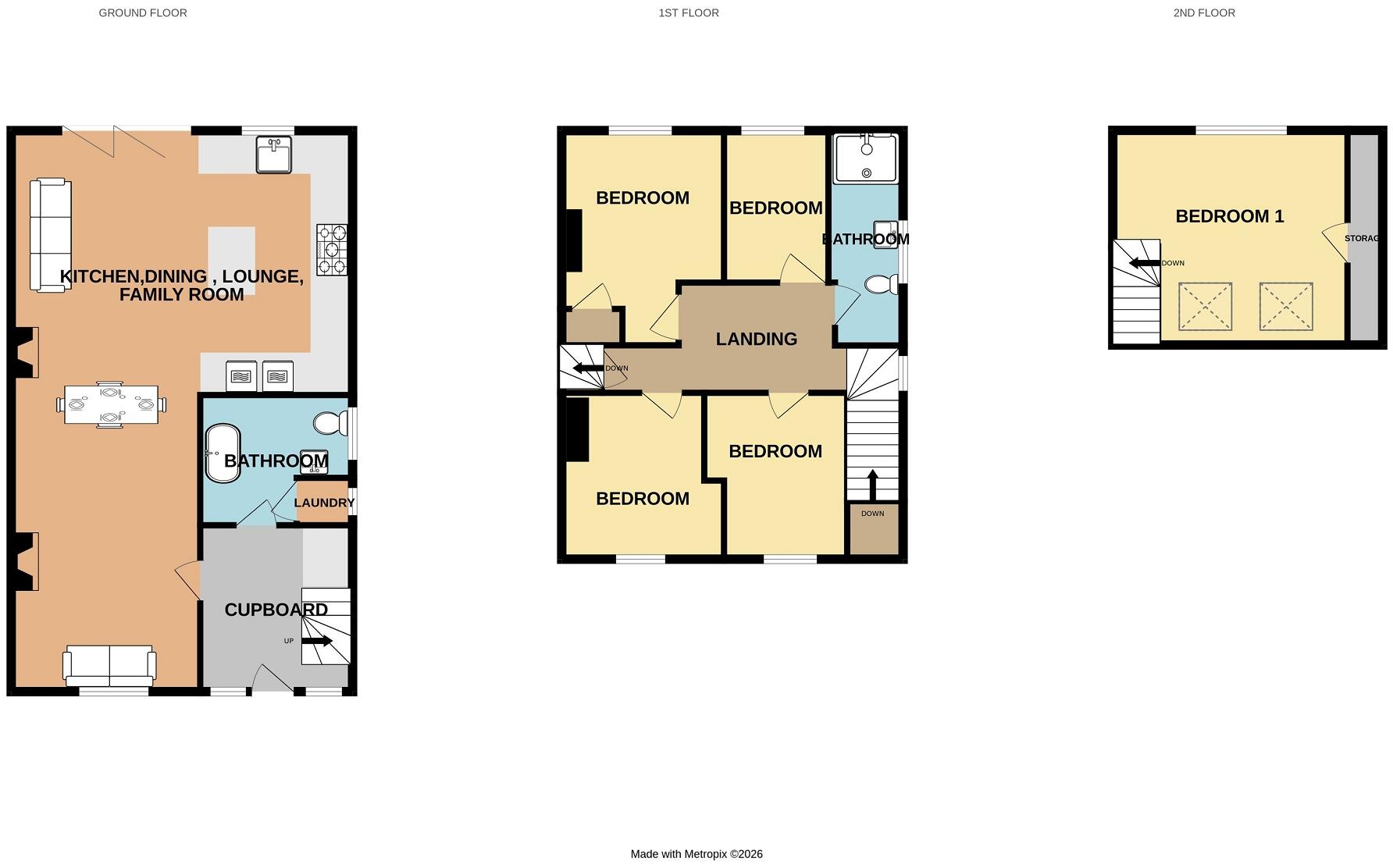 Main Road, Portskewett, Caldicot, Mon. NP26 5UG floorplan