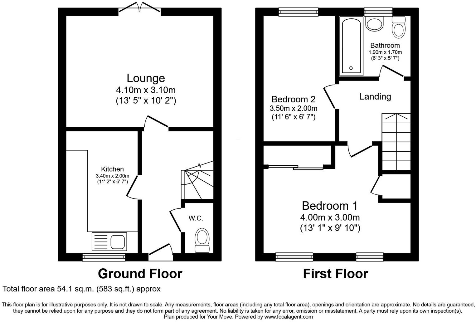 Grange Way, Bowburn, Durham, DH6 floorplan