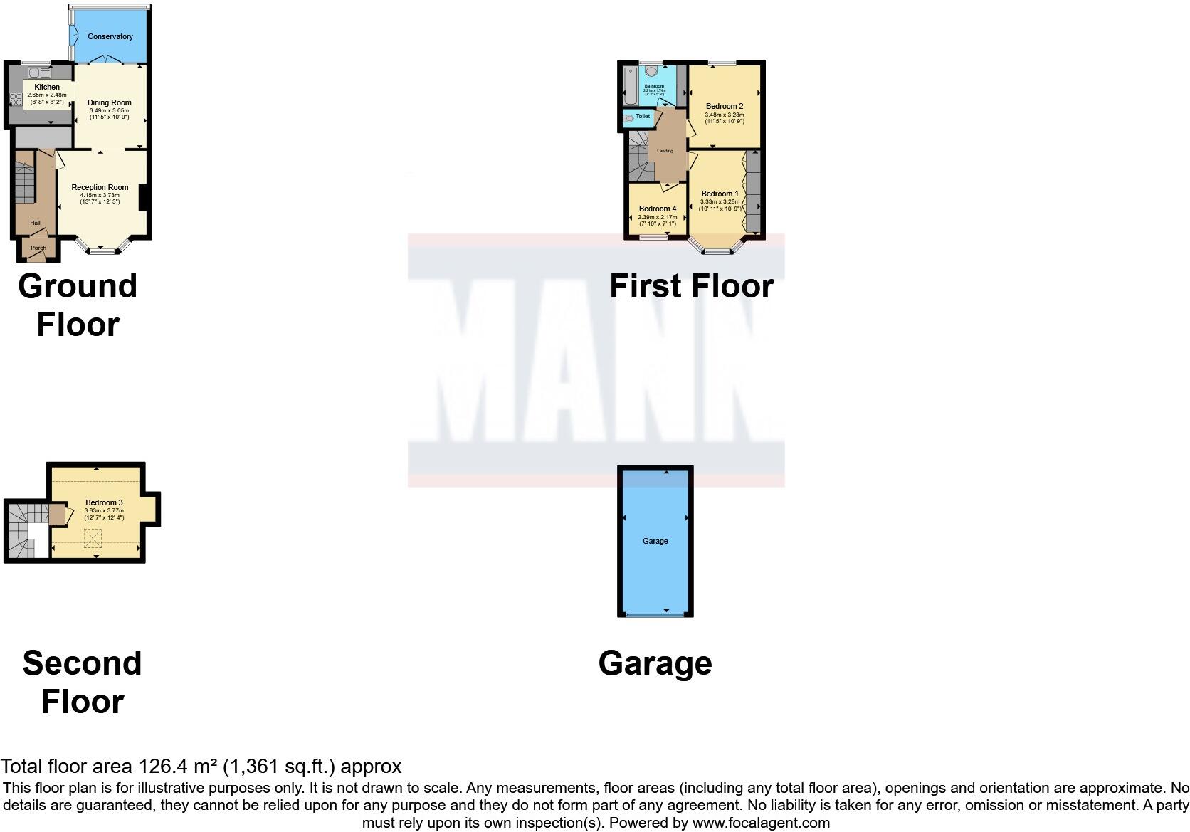 Lorne Gardens, Croydon, CR0 floorplan