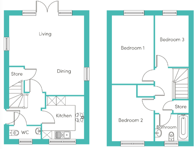 Swan Lodge Lane, Bury M26 floorplan