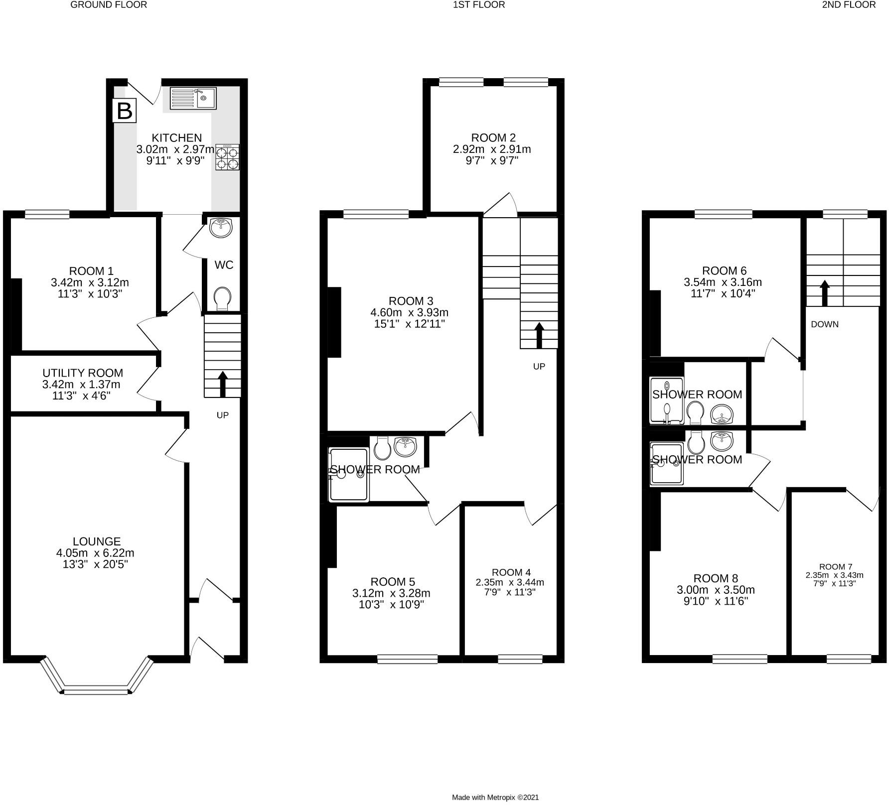 Alma Vale Road, Bristol, BS8 floorplan