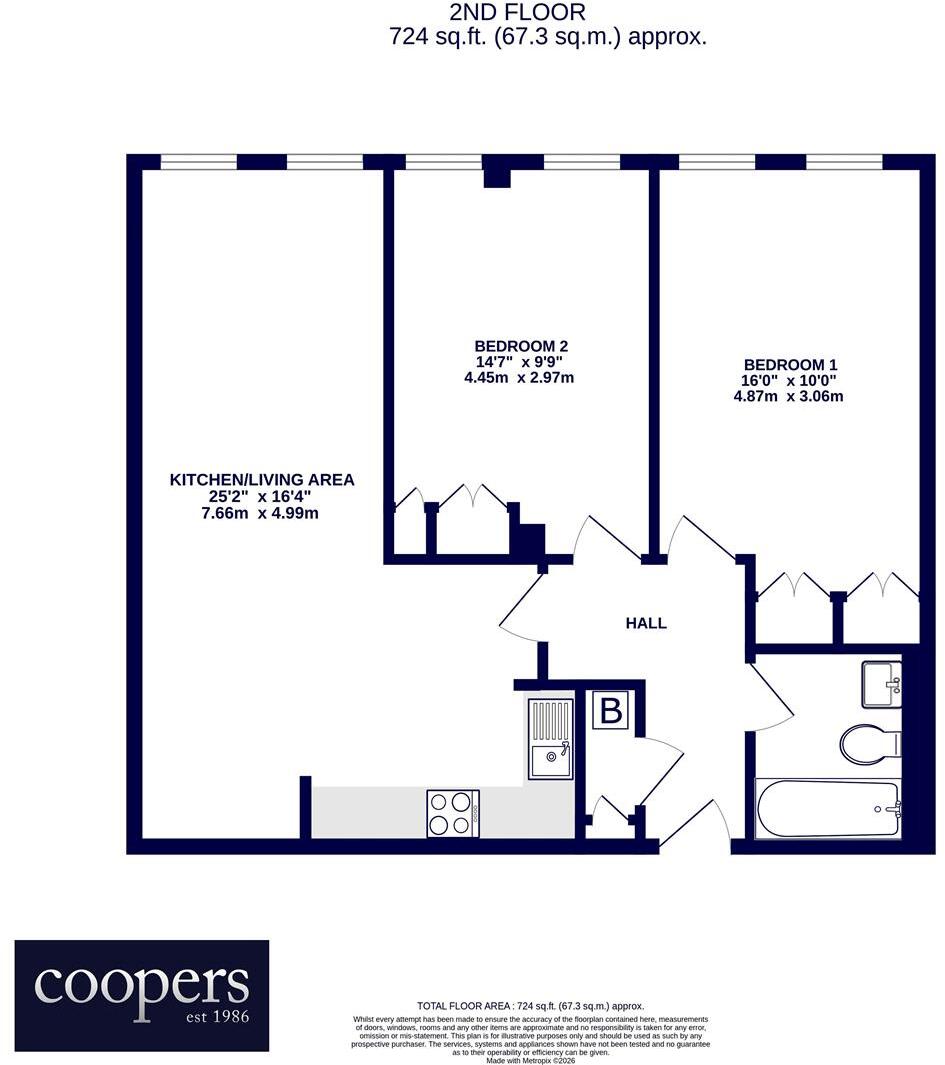 Belmont Road, Uxbridge, UB8 floorplan