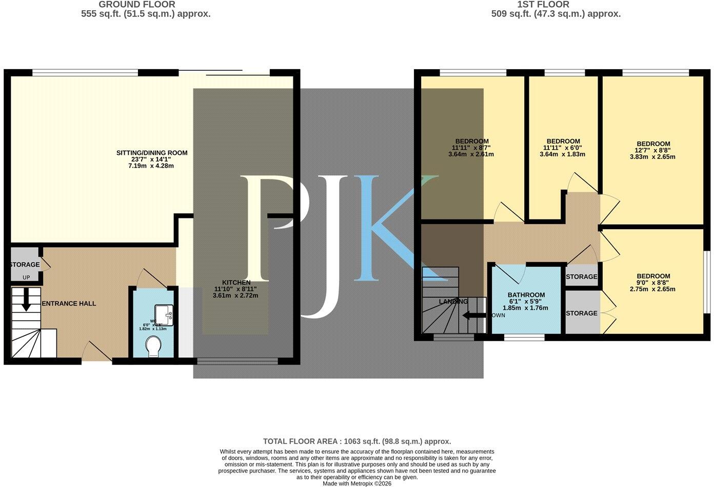 Belle Vue Street, Gorton, M12 floorplan