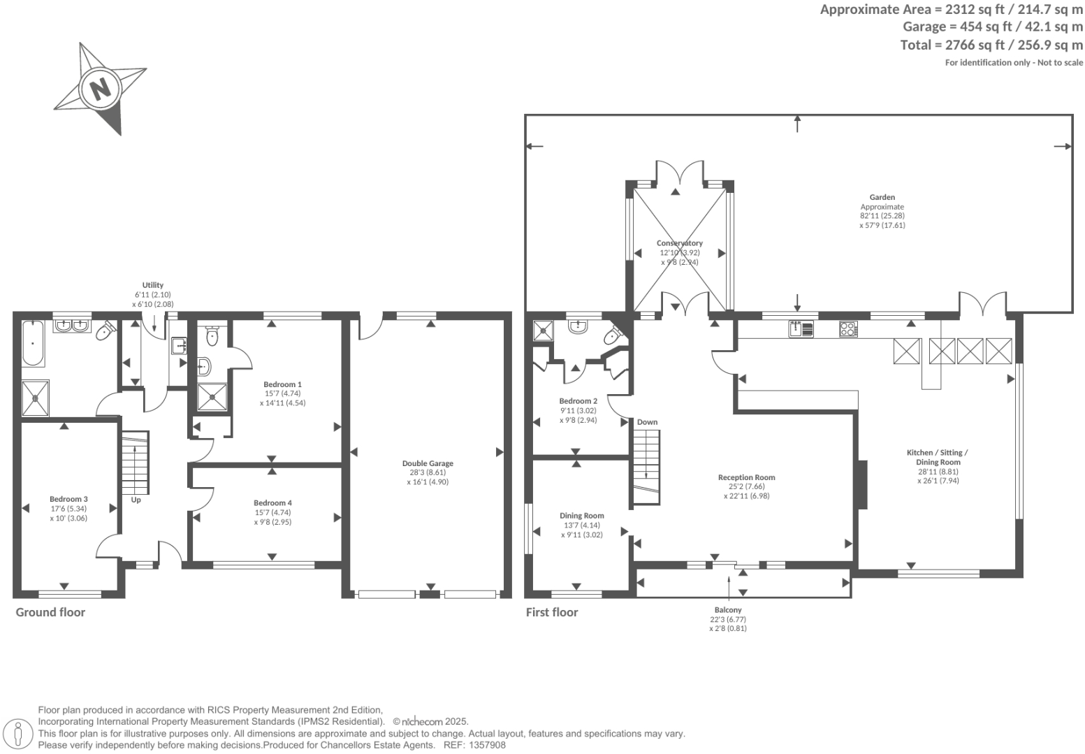 Warren Wood Drive, High Wycombe floorplan