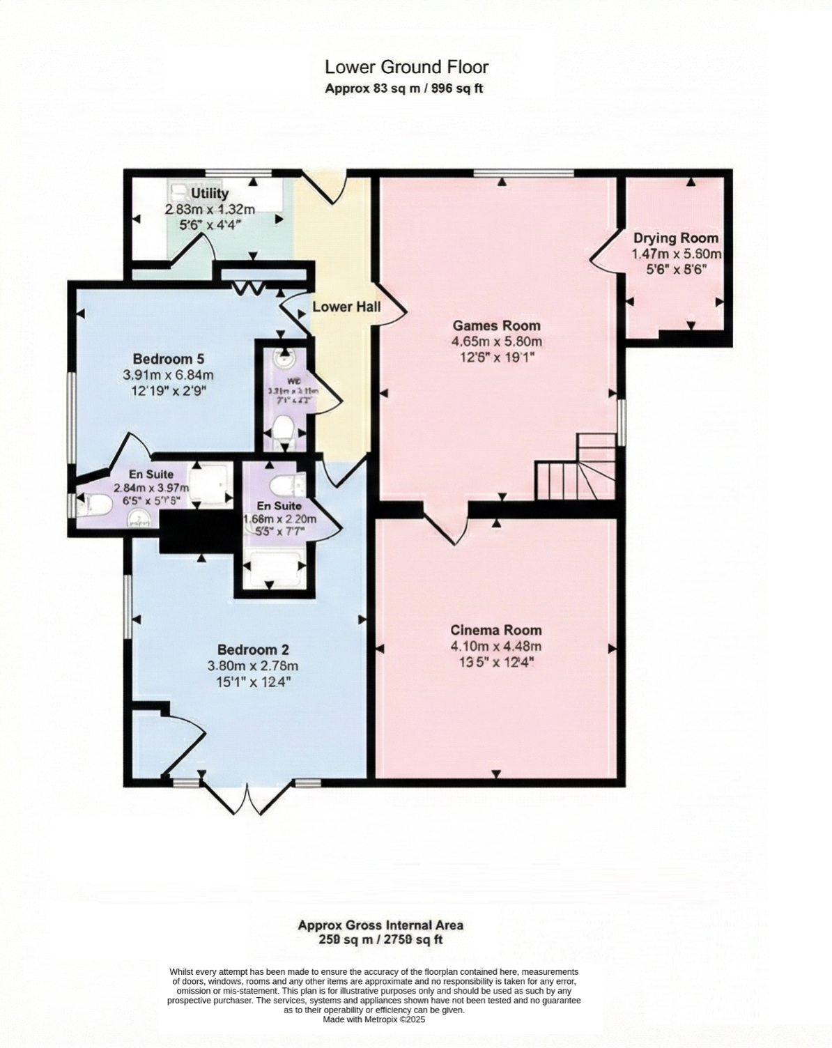 Garth Road, Old Colwyn, Colwyn Bay, Conwy, LL29 floorplan