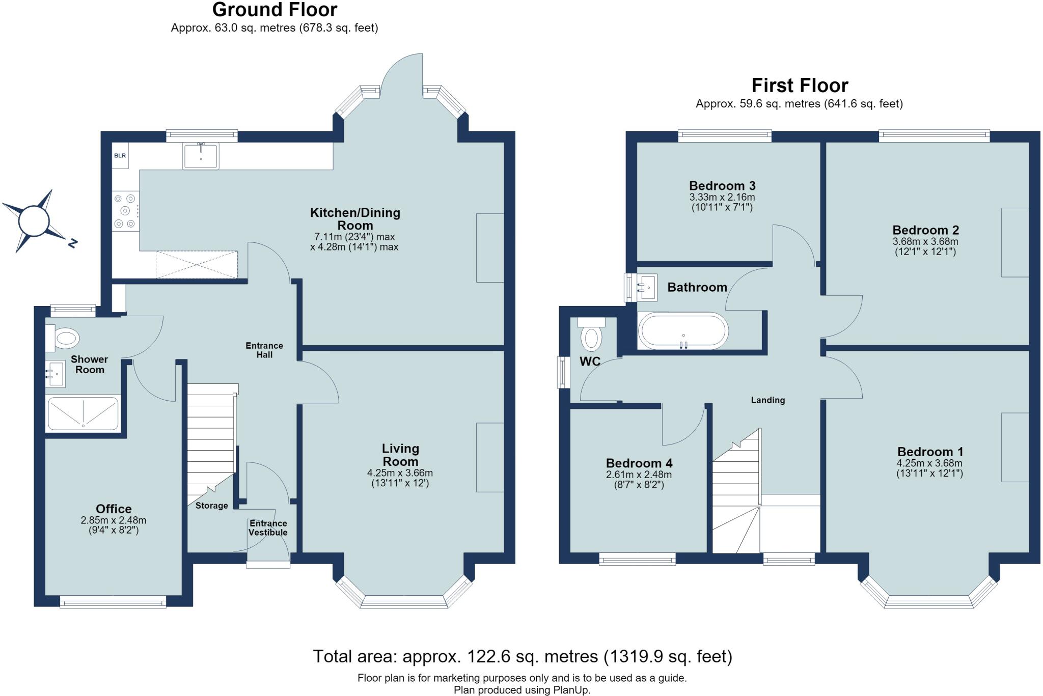 Townsend Drive, St. Albans, Hertfordshire, AL3 floorplan