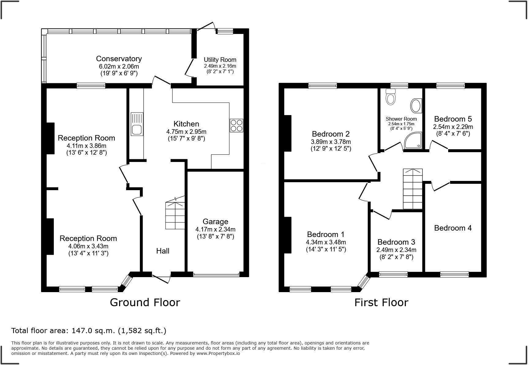 Edith Road, Southend-on-Sea, Essex floorplan