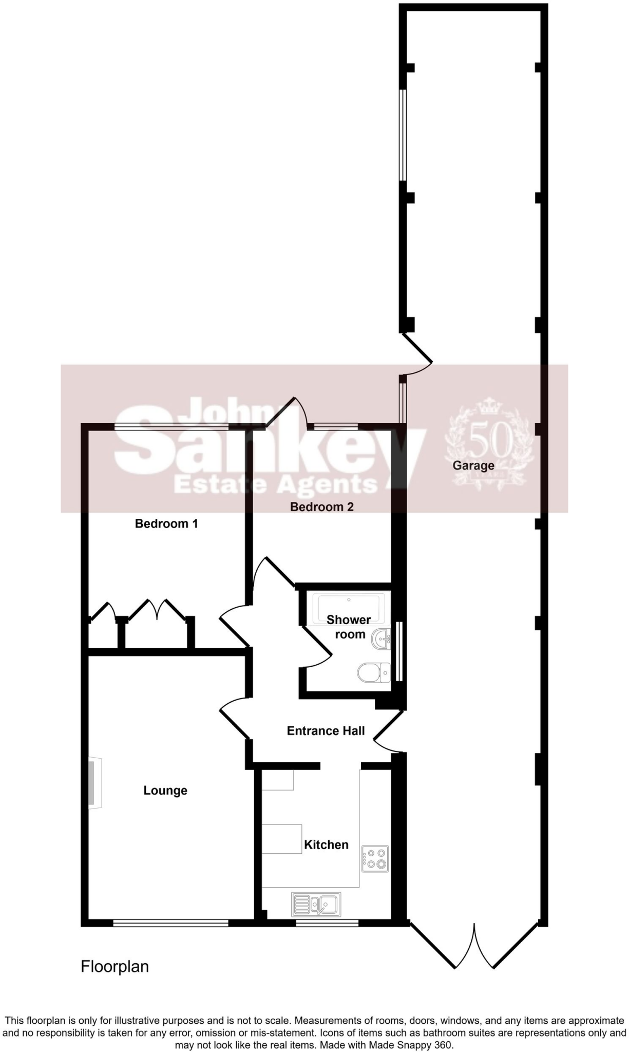 Stonebridge Lane, Warsop, NG20 floorplan