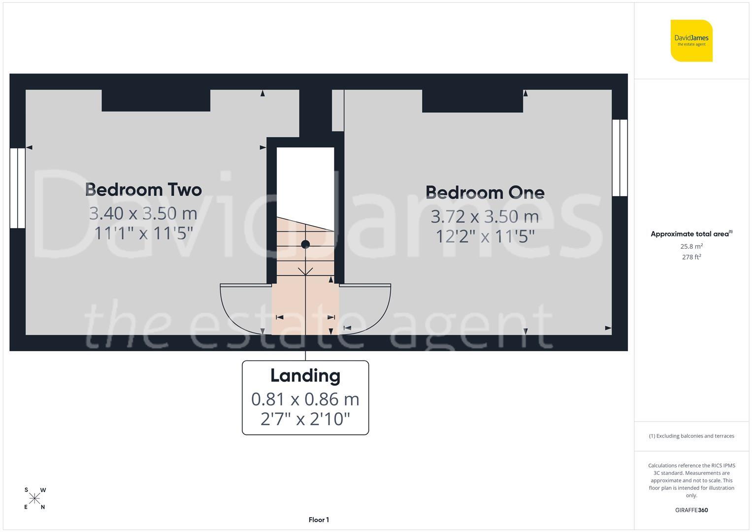 Chandos Avenue, Netherfield, Nottingham floorplan
