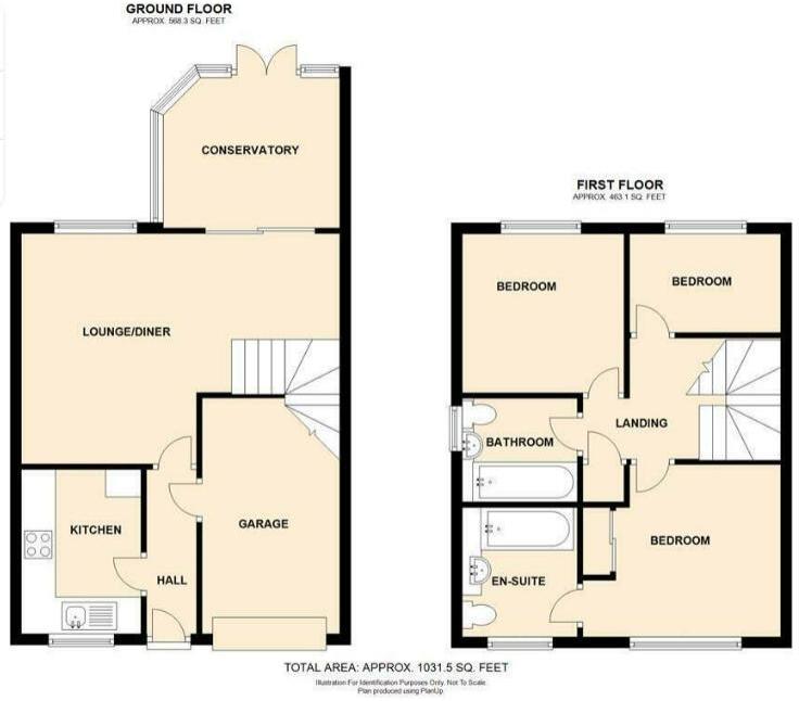Sandown Crescent, Shrewsbury floorplan
