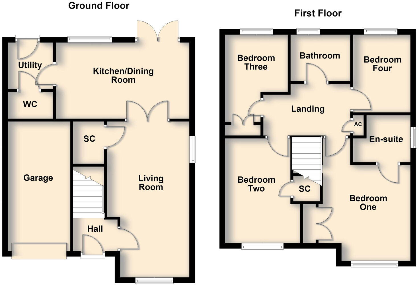 Harborough Road, Great Oxendon floorplan
