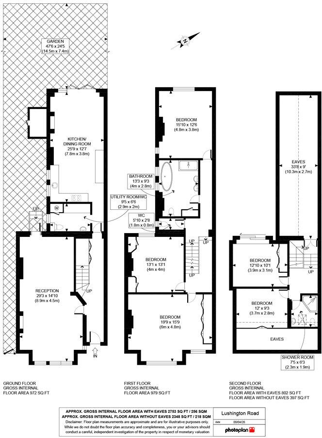 Lushington Road, London, NW10 floorplan