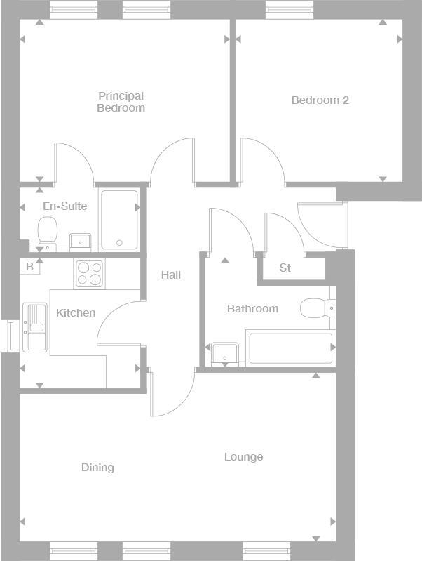 Boroughbridge Road,
Upper Poppleton,
YO26 6BE floorplan