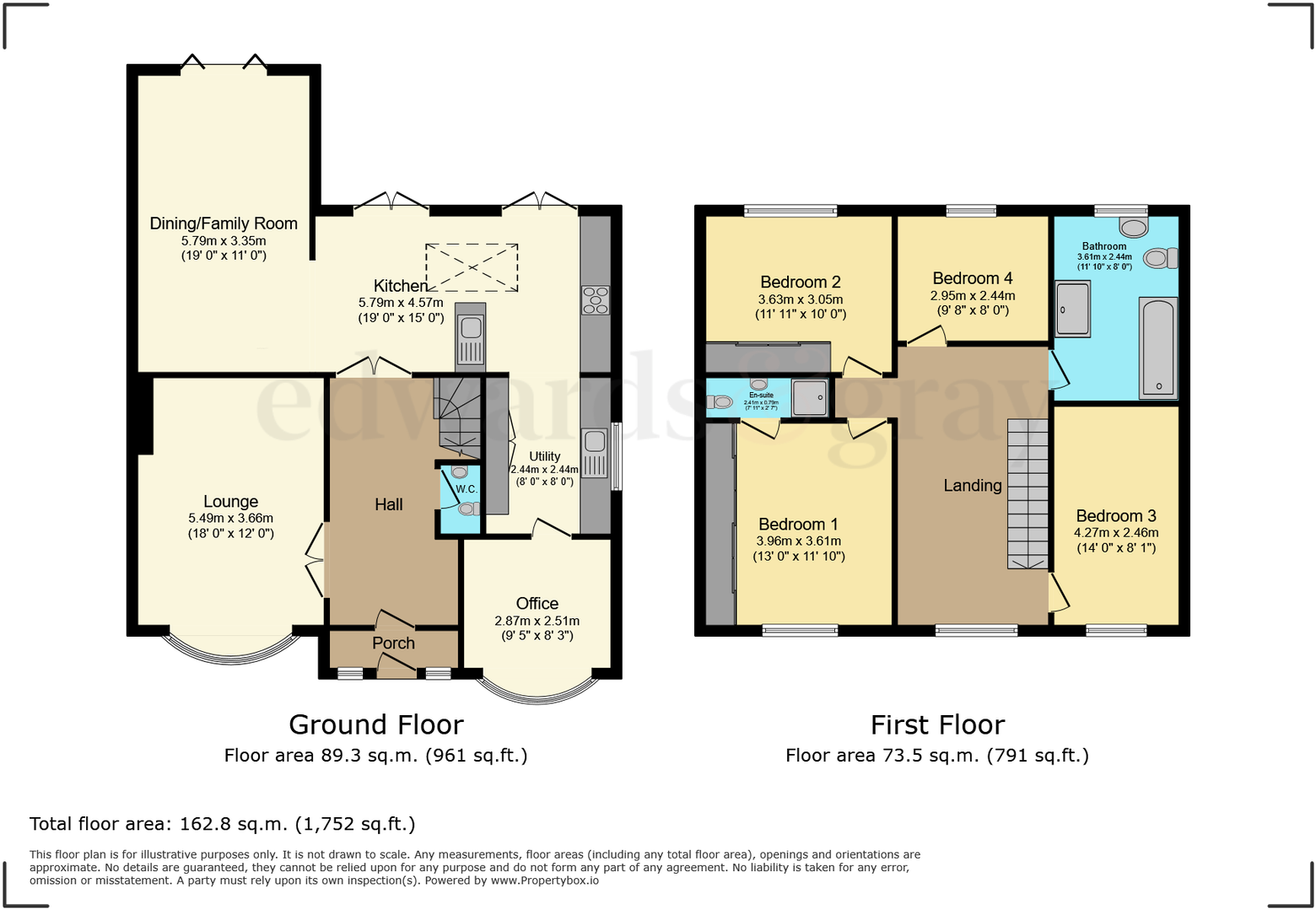 Lyndon Close, Castle Bromwich, B36 0AJ floorplan
