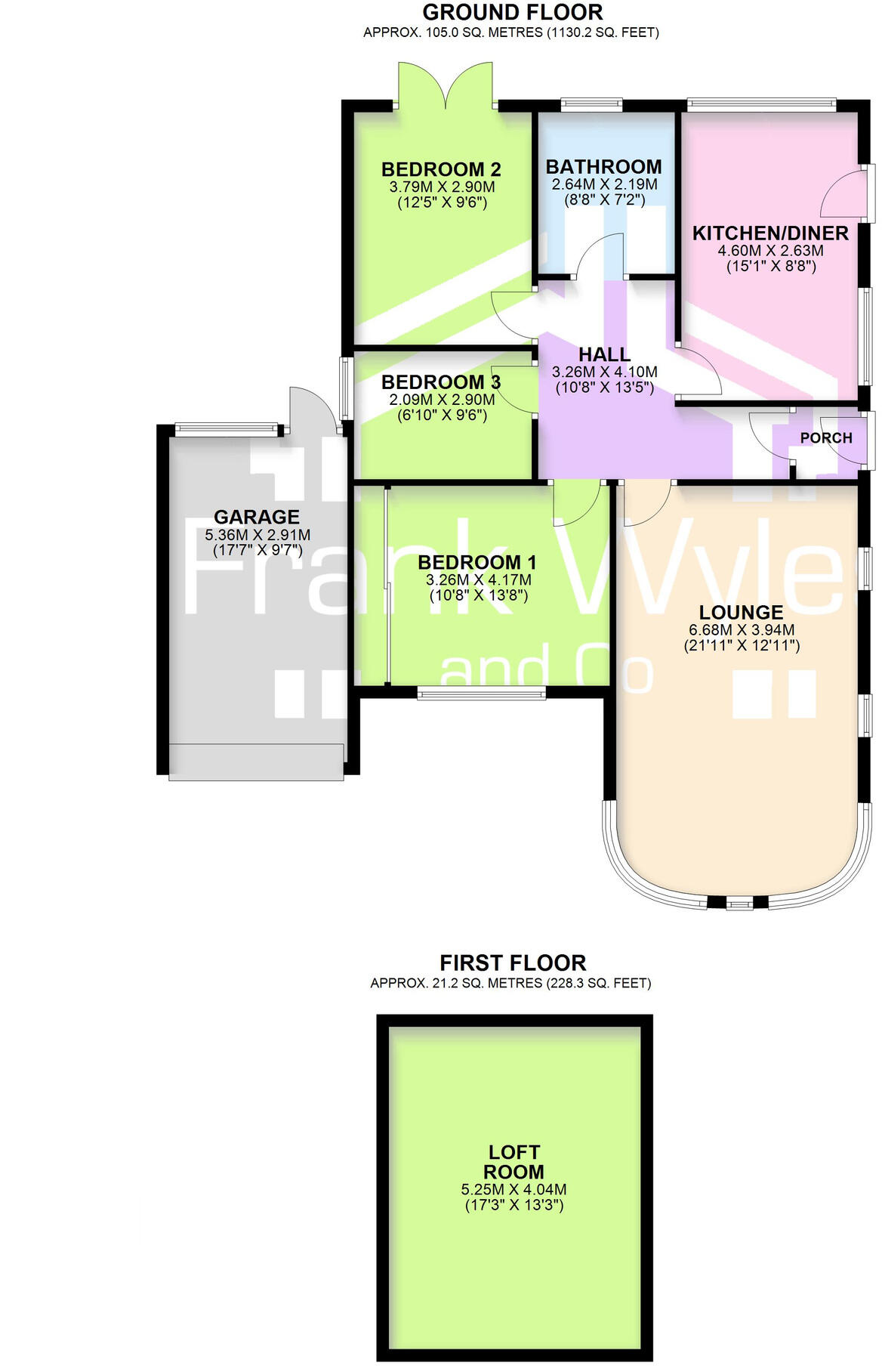 Kirton Crescent, Lytham St. Annes, Lancashire floorplan