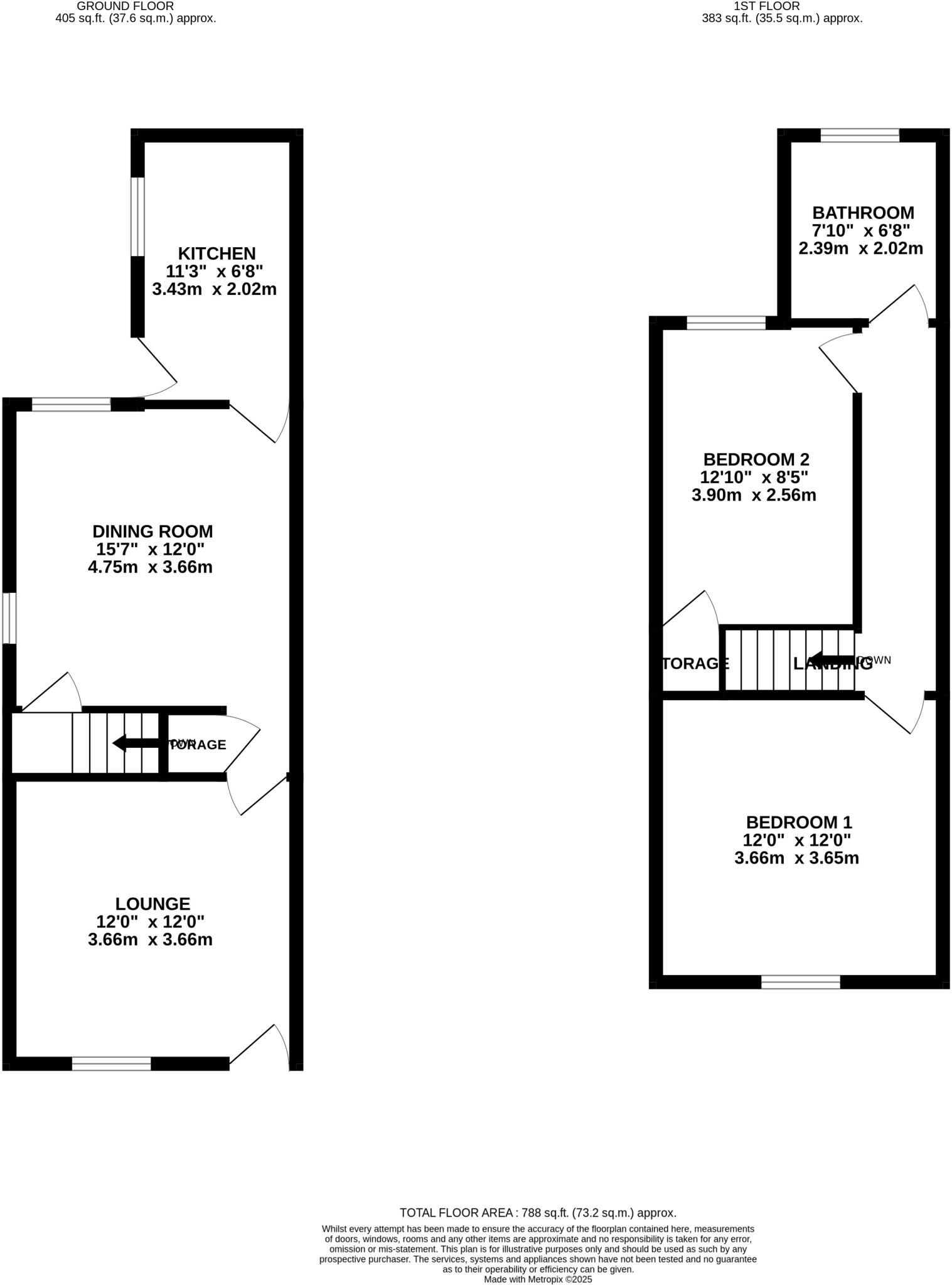 Nottingham Road, Ilkeston, DE7 floorplan
