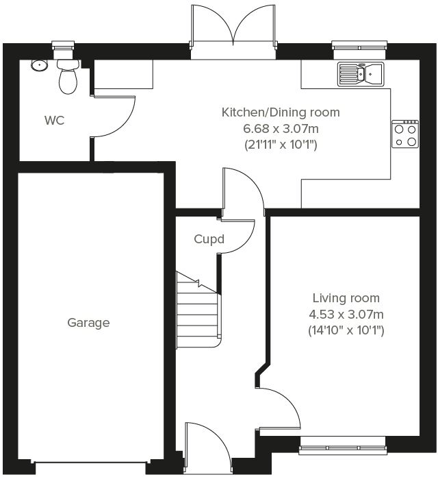 Doddington Road,
Chatteris,
CAMBRIDGESHIRE
PE16 6UA
 floorplan