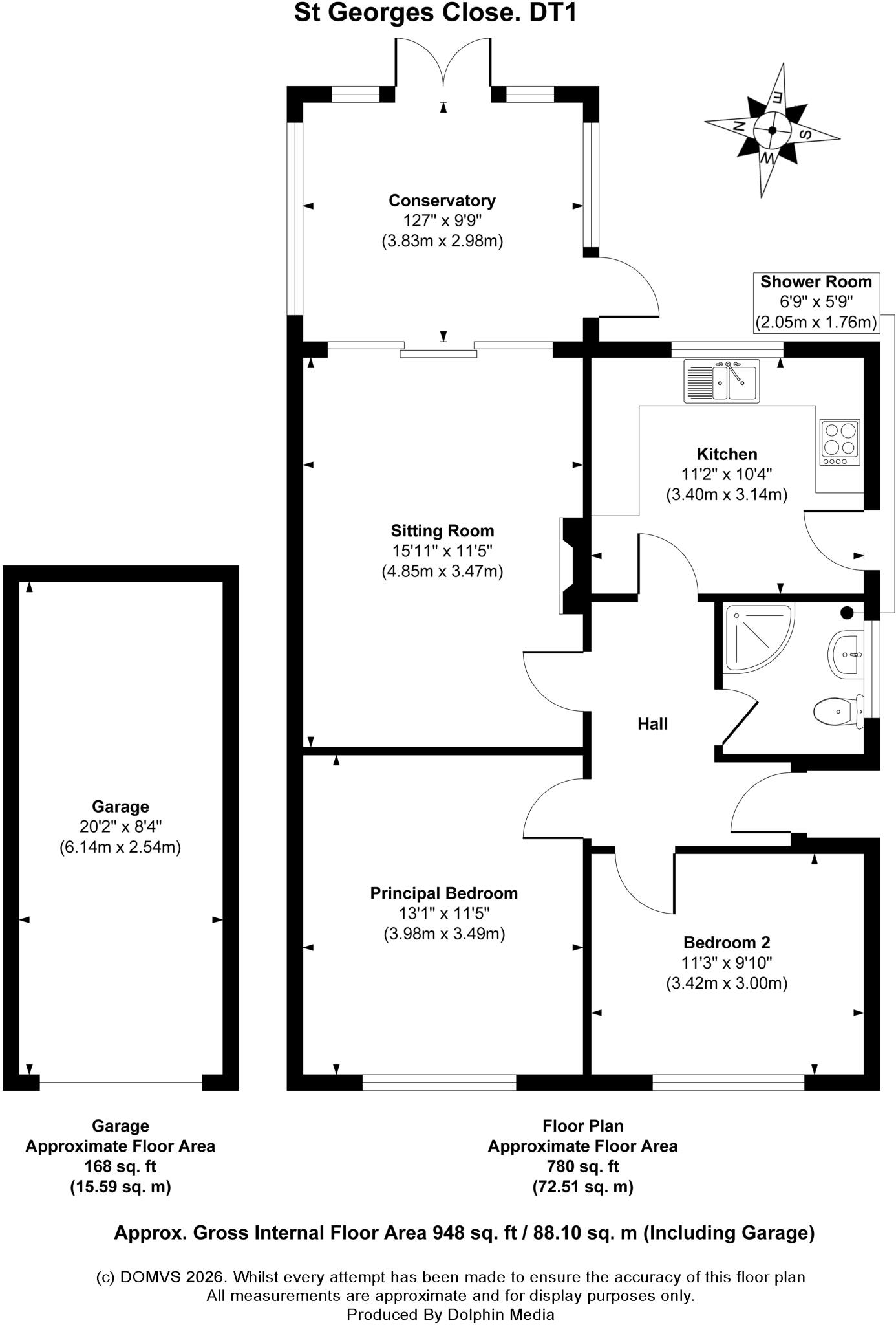 Dorchester, Dorset floorplan