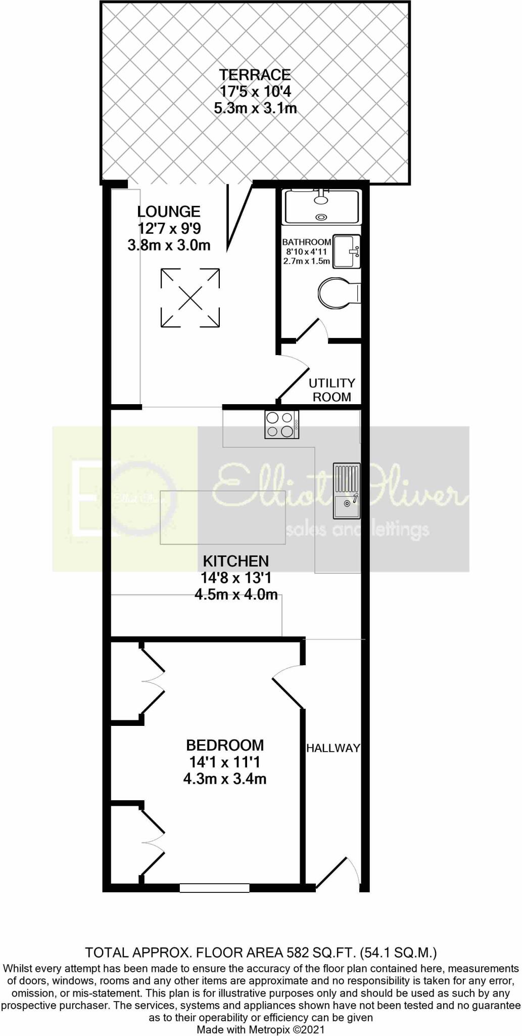 Clarence Street, Cheltenham GL50 3LB floorplan