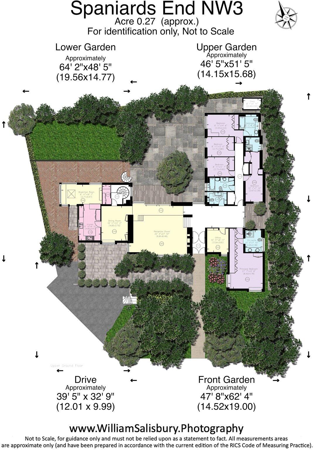 Spaniards End, London, NW3 floorplan