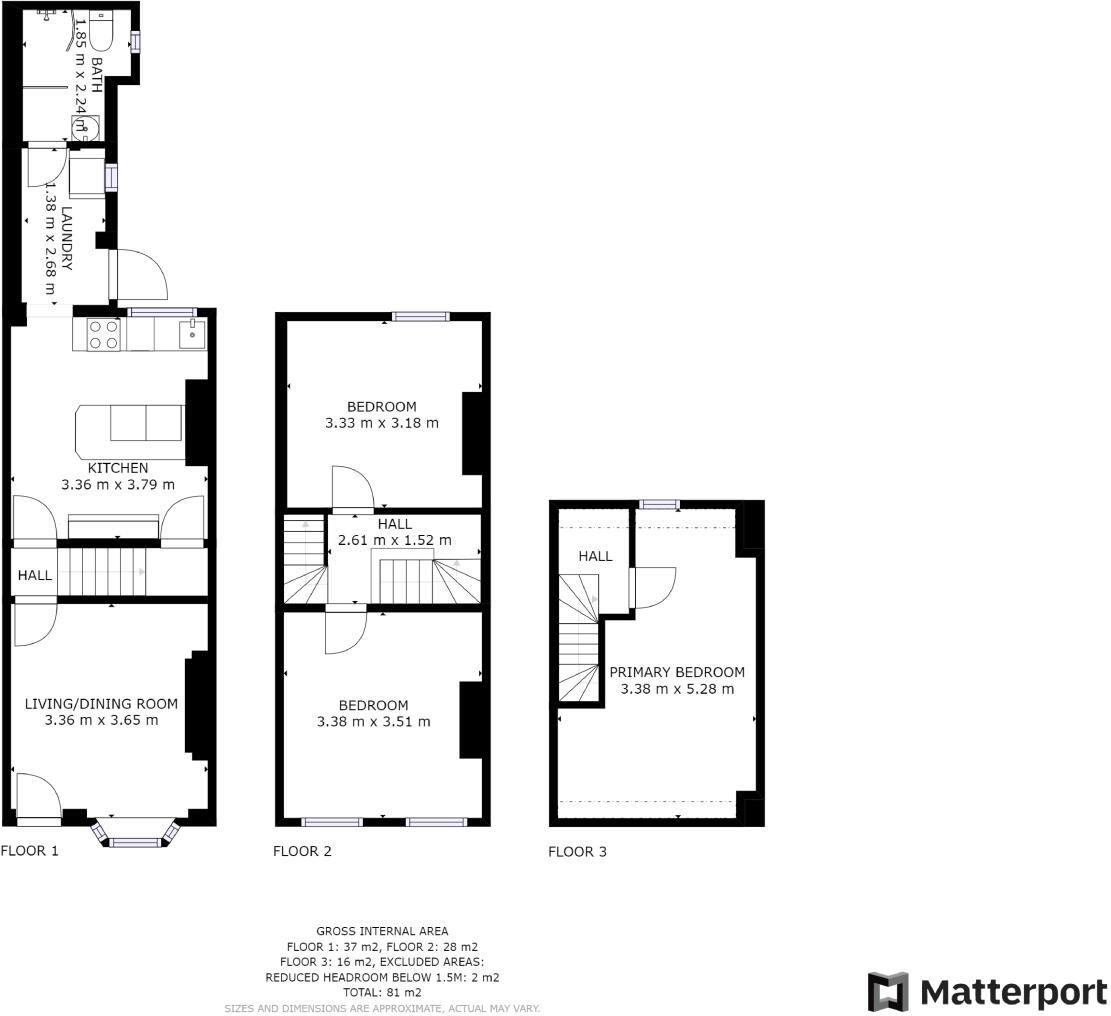 39 Acourt Street, Nottingham floorplan
