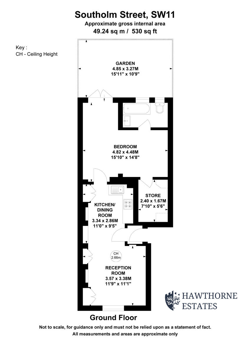 Southolm Street, London, SW11 floorplan