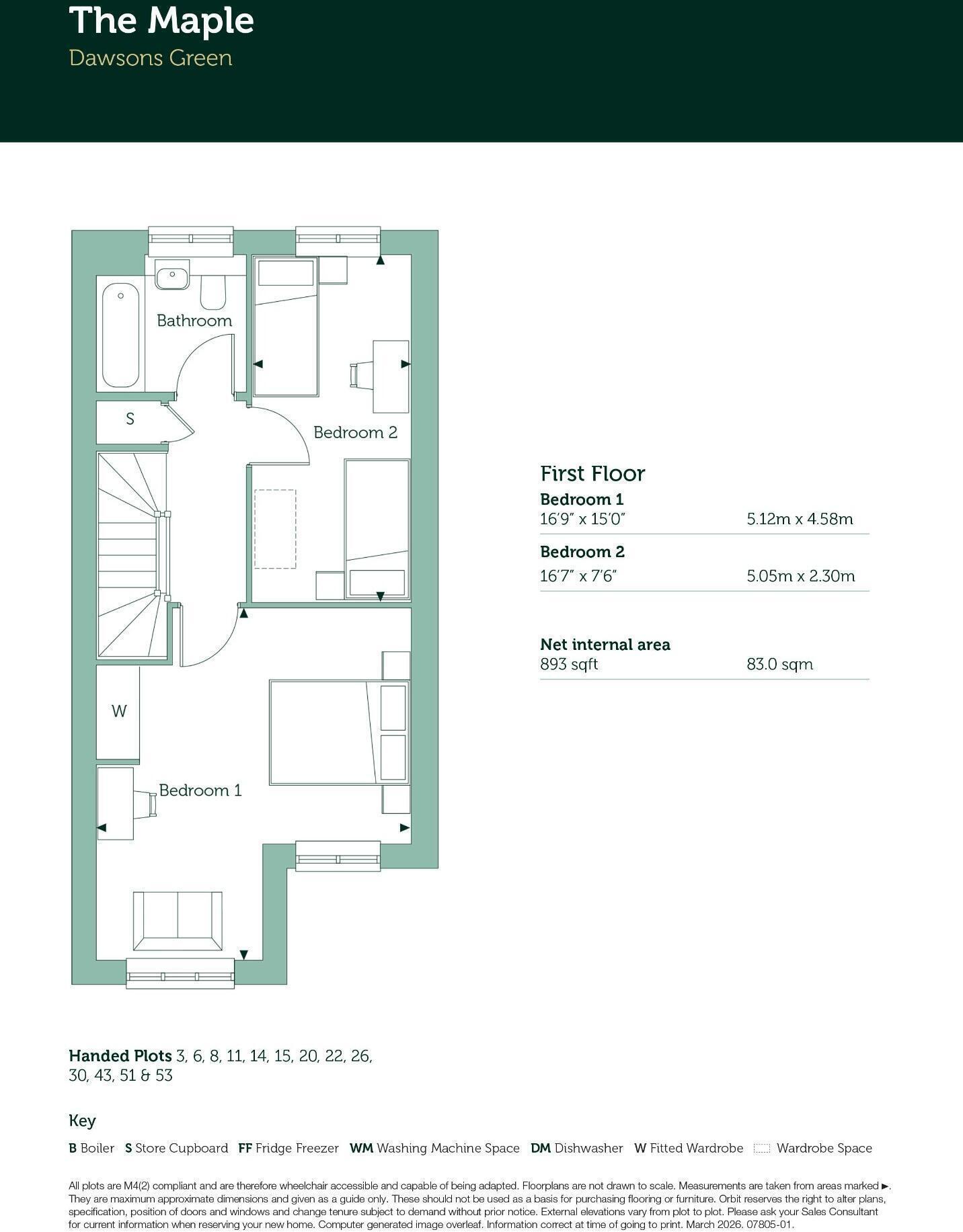 Off Caesar's Way
Folkestone

Kent
CT19 4AL floorplan