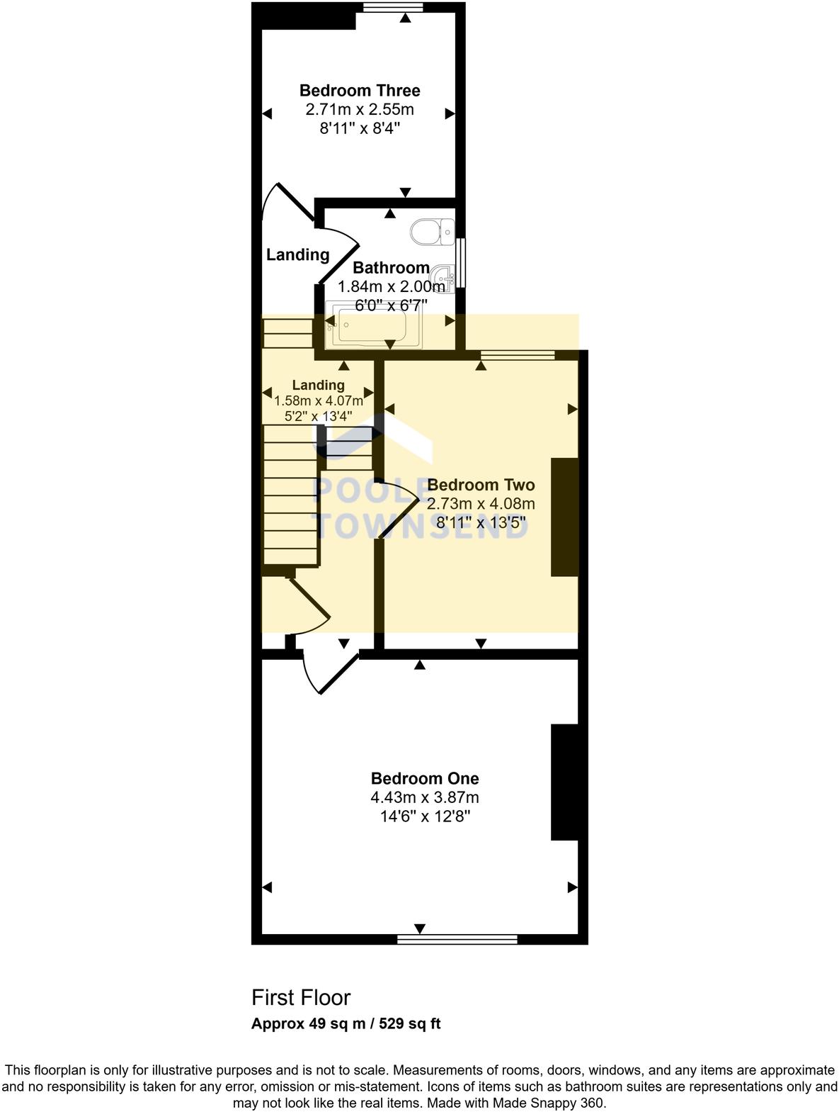 Oxford Street, Barrow-in-furness, LA14 5HZ floorplan