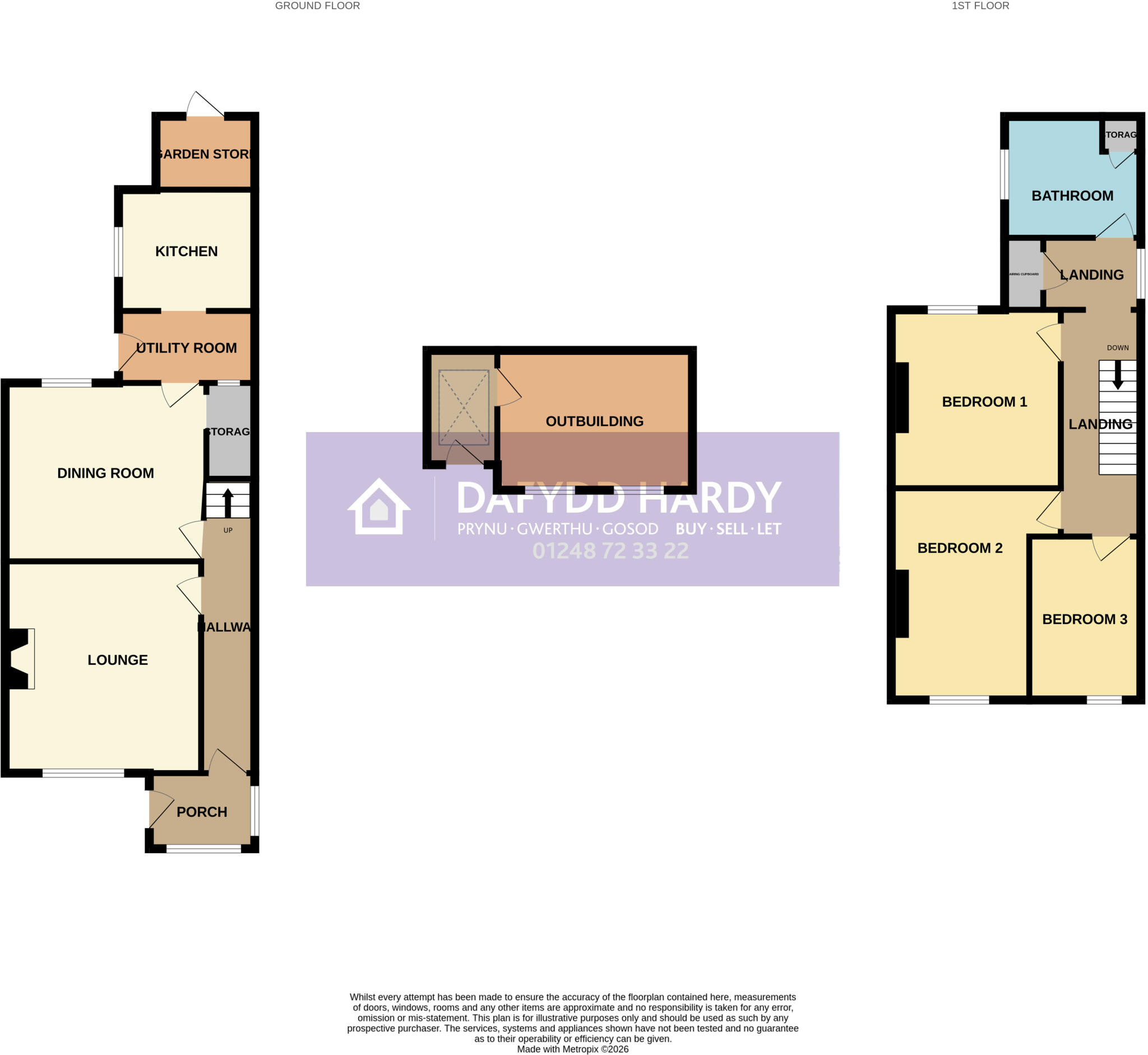 Water Street, Llanllechid, Bangor, Gwynedd, LL57 floorplan