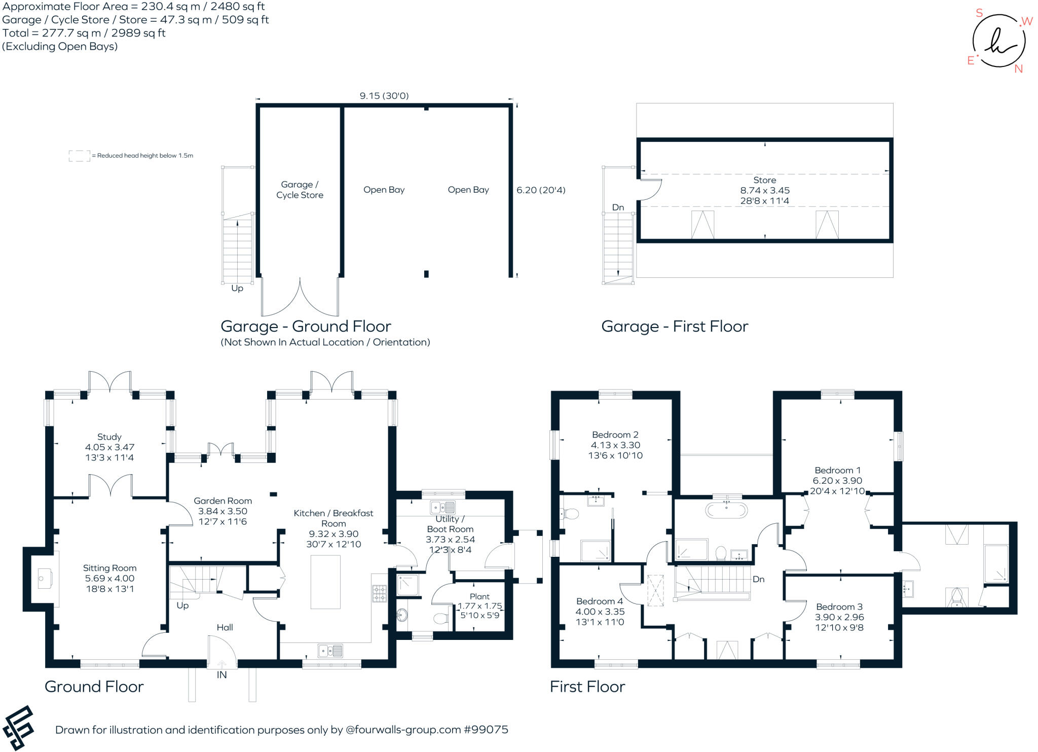 Brenchley Road, Horsmonden, TN12 floorplan