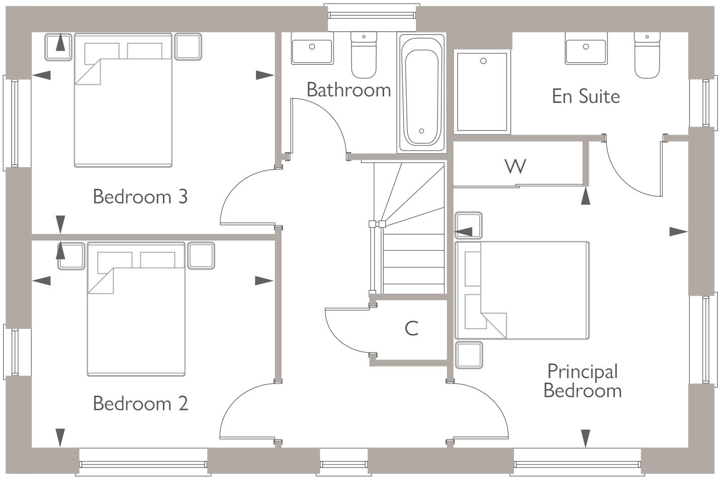 Buzzard Mead, Wallingford, OX10 floorplan
